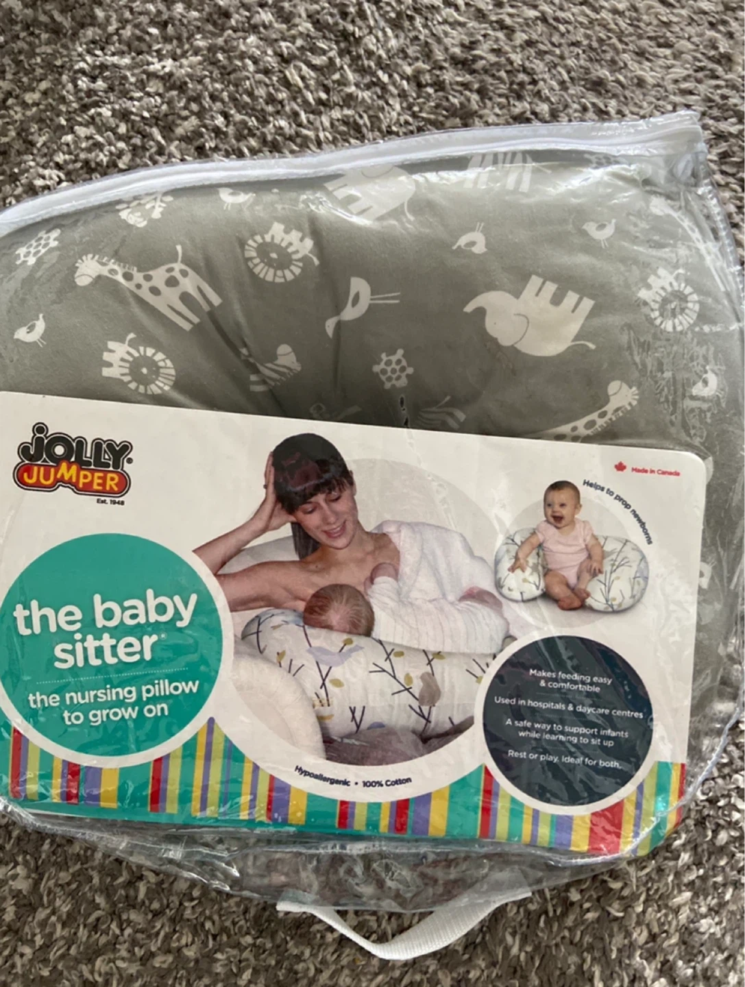 Jolly Jumper The Baby Sitter Nursing Pillow