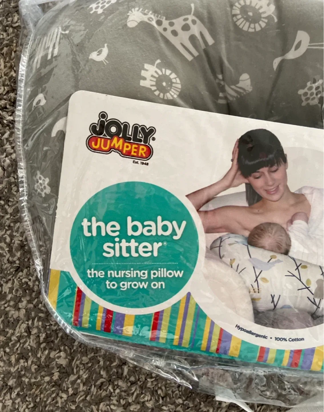 Jolly Jumper The Baby Sitter Nursing Pillow image indicator(2)