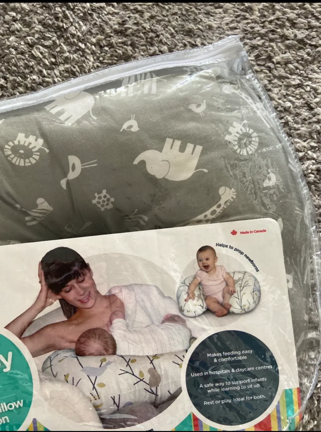Jolly Jumper The Baby Sitter Nursing Pillow image indicator(3)