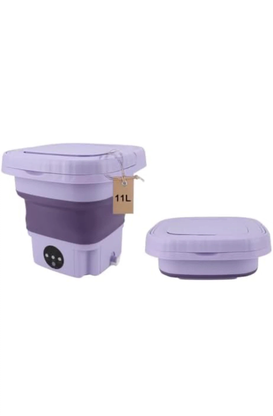 Portable Washing Machine, 11L Foldable Mini Washing Machine