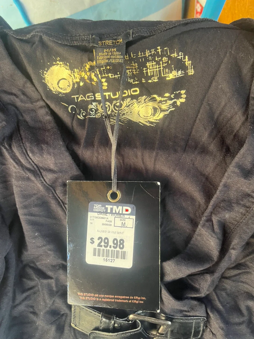 Tag Studio Black Dress - Size M image indicator(2)