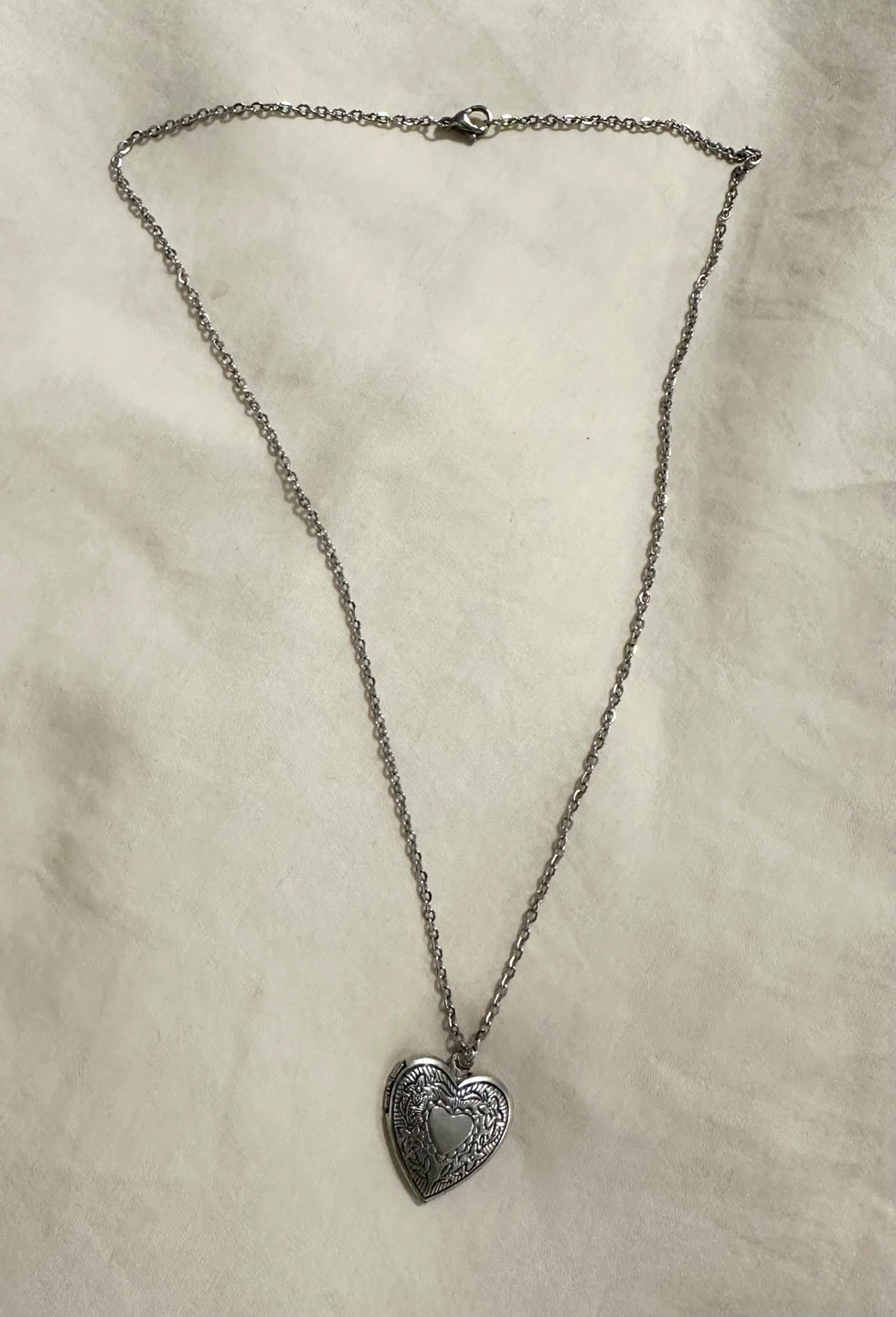 Silver Locket Necklace - photo 4