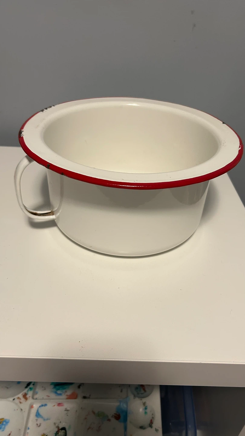 Mid-Century Chamber Pot Enamel
