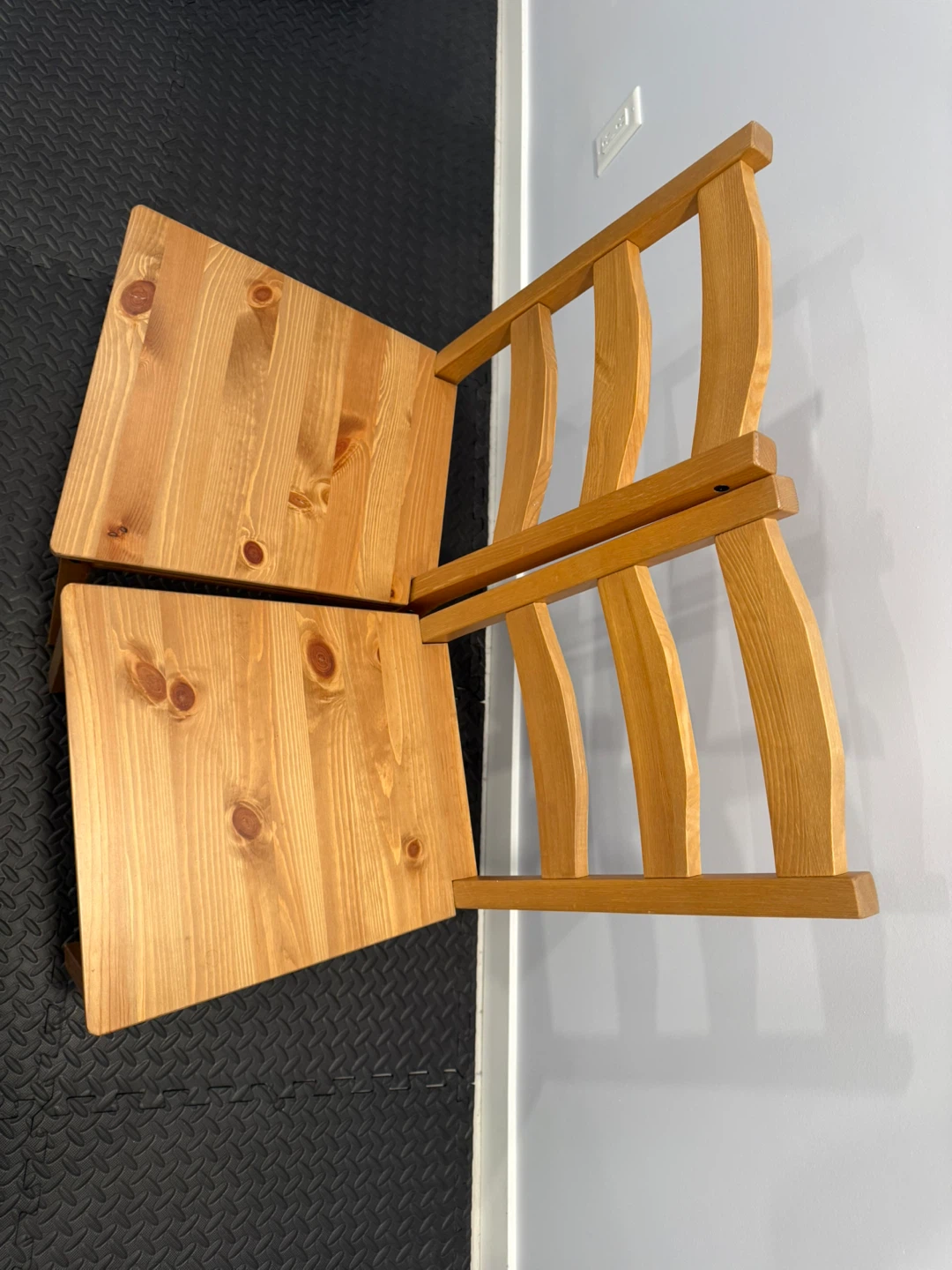 Set of 2 Wooden Chairs - photo 4