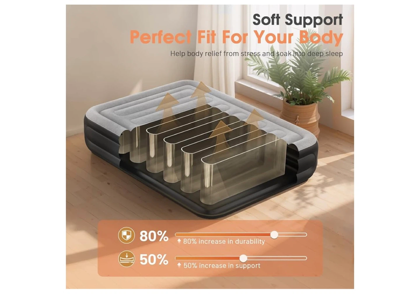 VOSSER Air Mattress - Durable & Comfortable - photo 2