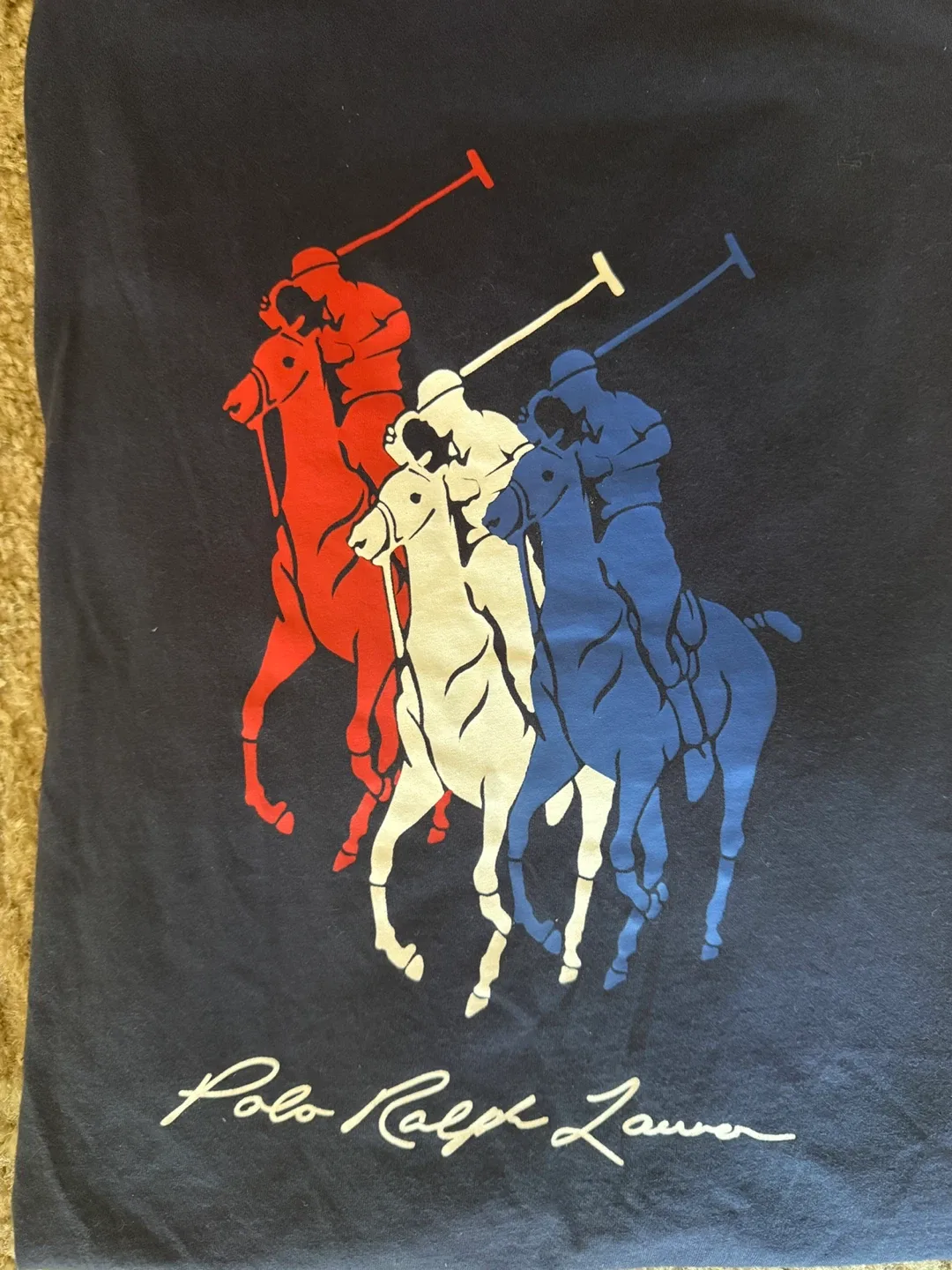 Polo Ralph Lauren Navy Tee - Size 4X image indicator(2)