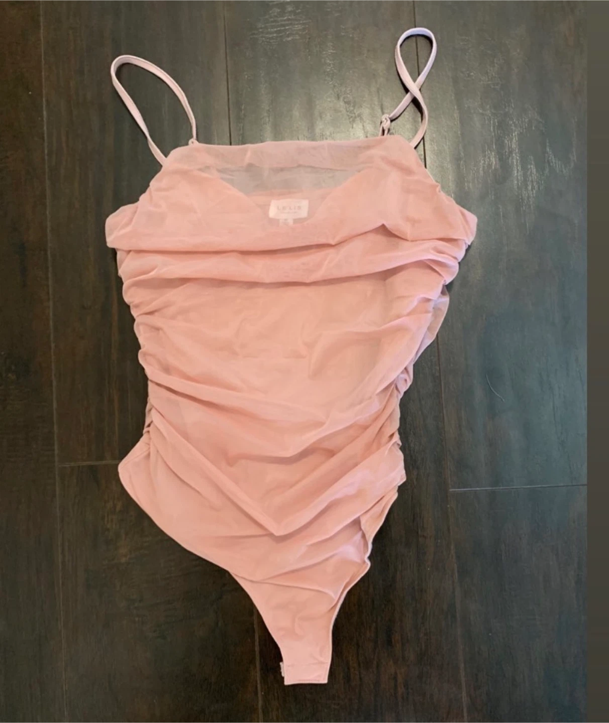 Meshki Pink Bodysuit
