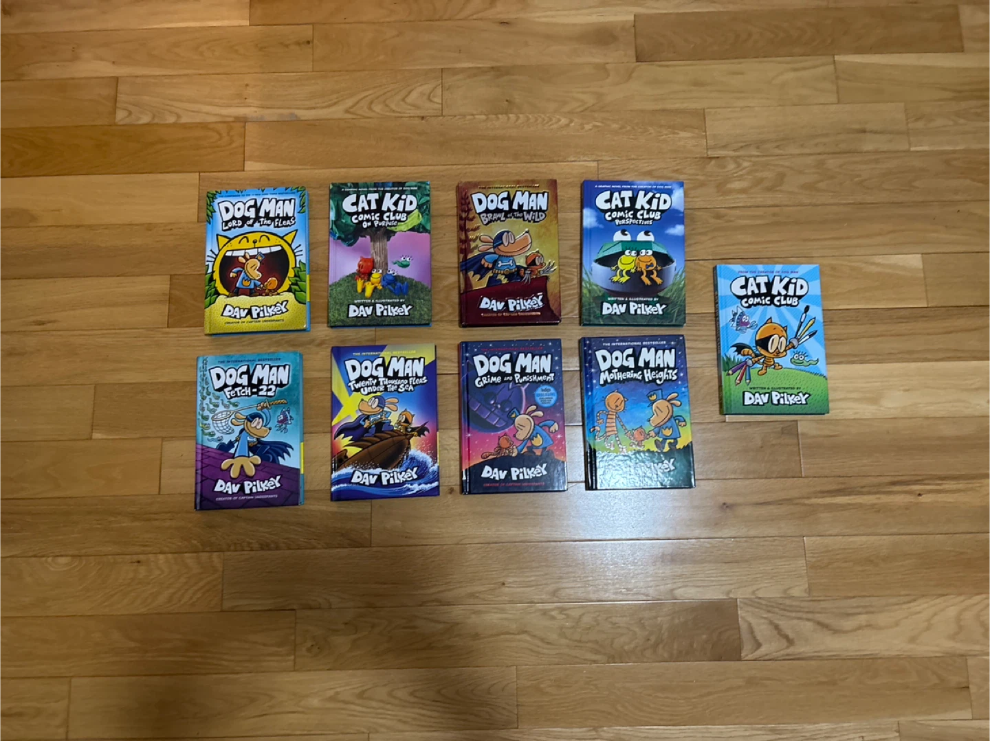Dog Man & Cat Kid Comic Club Books