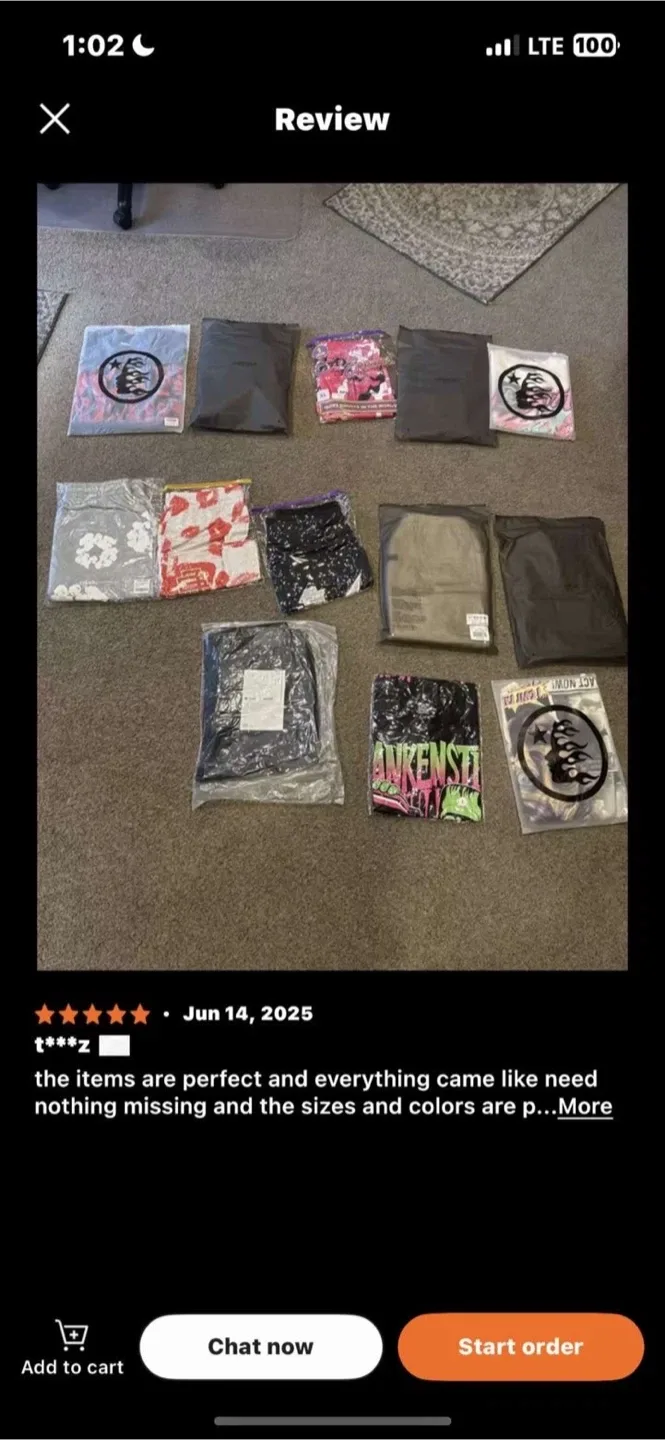 Vendor and seller! Sp5der, denim tears and more image indicator(9)