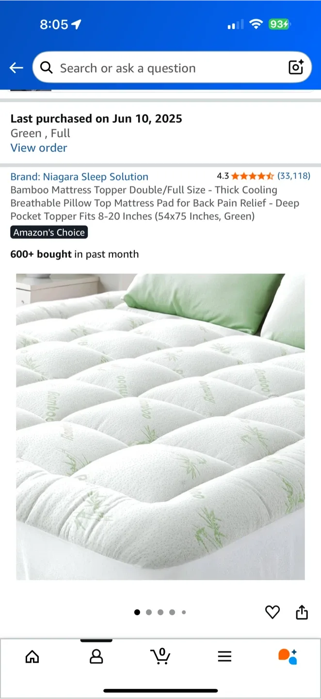 IKEA ÅSBYGDA Foam Mattress - Full Size image indicator(4)