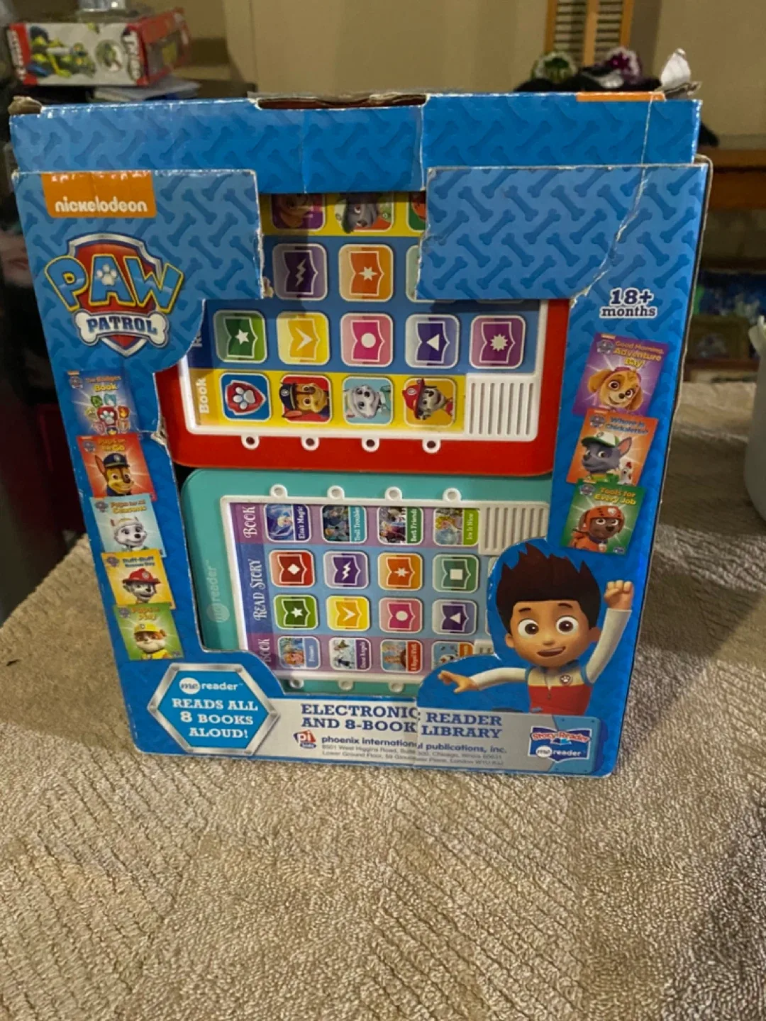 Paw Patrol Me Reader Electronic Reader & 8-Book Library thumbnail