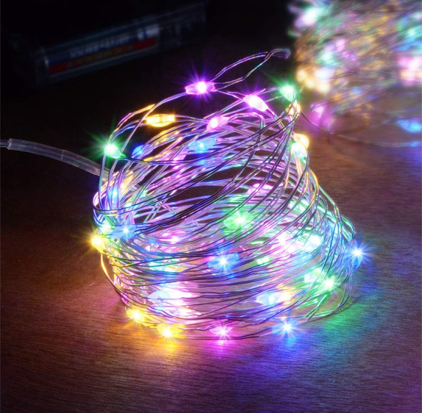 Colourful LED String Lights with Remote - photo 5