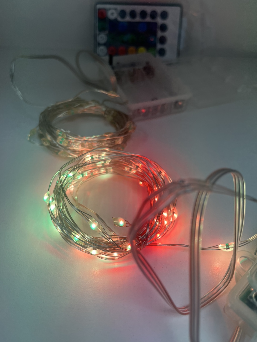 Colourful LED String Lights with Remote - photo 3