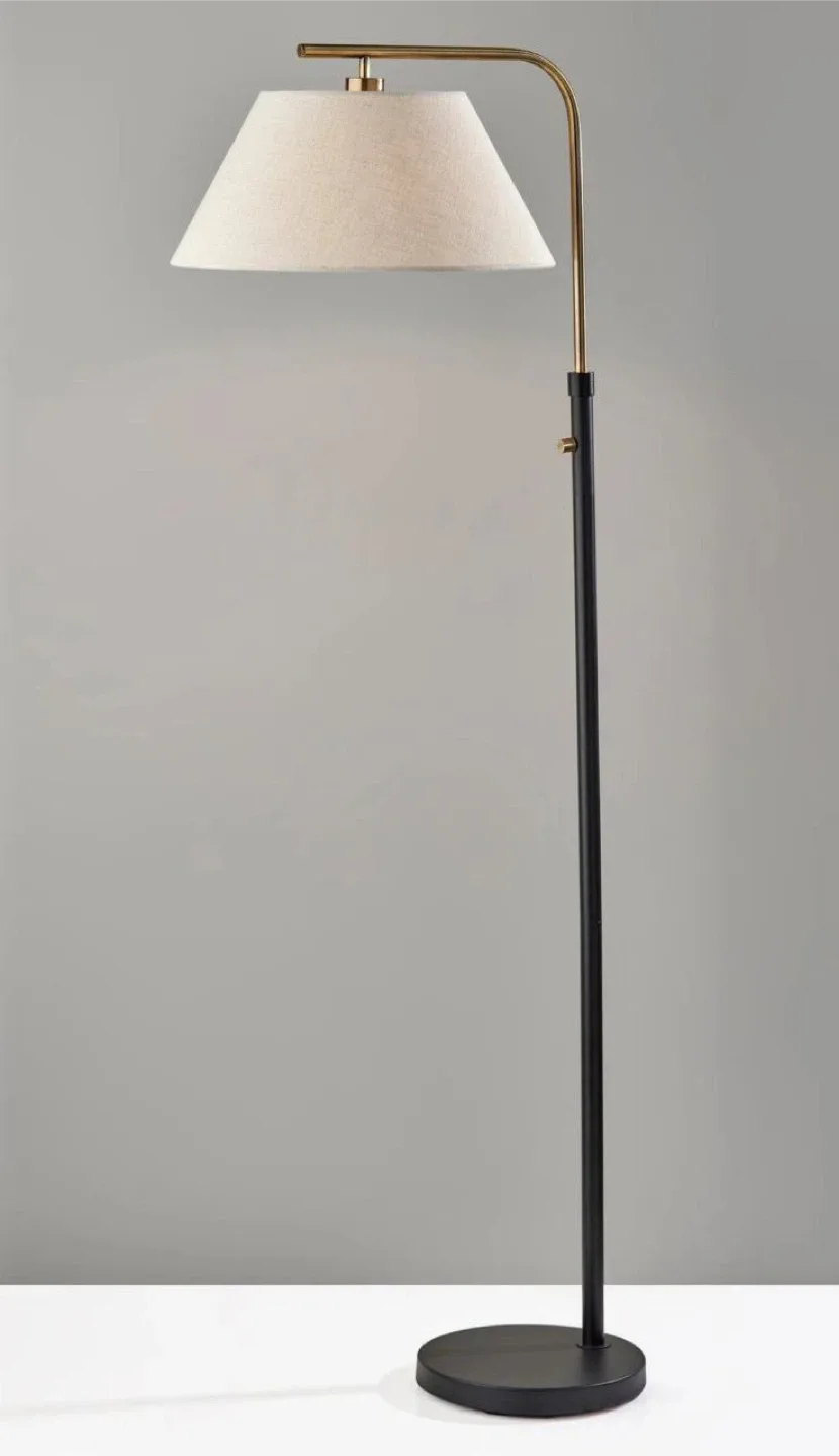 Floor Lamp - Black & Gold Accent image indicator(3)