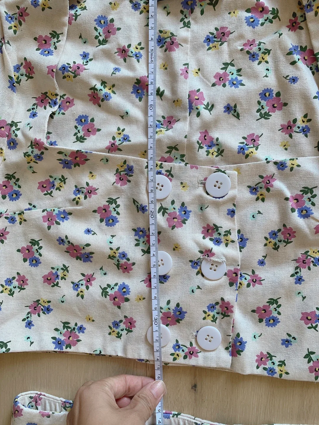 Zara Floral Print Top & Skirt Set - Size XS image indicator(8)