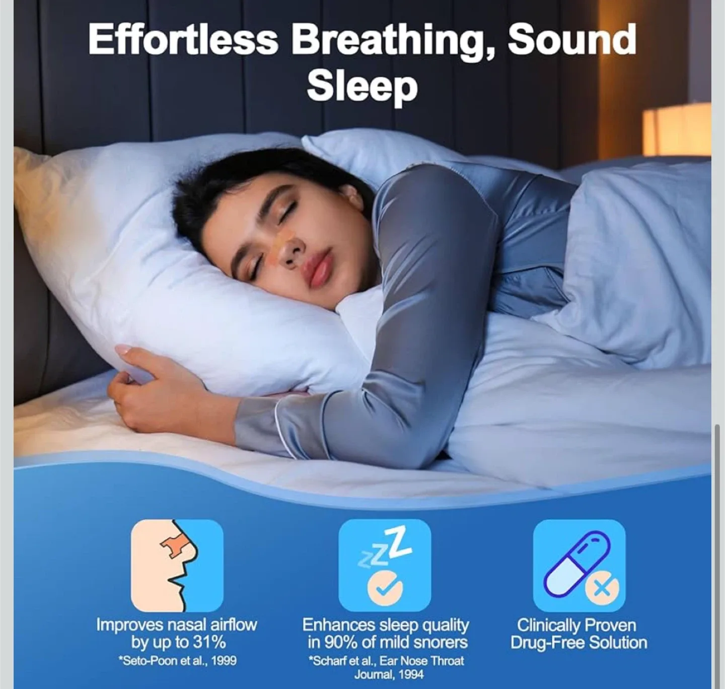 ZenithHome Nasal Strips - 50 Strips image indicator(5)