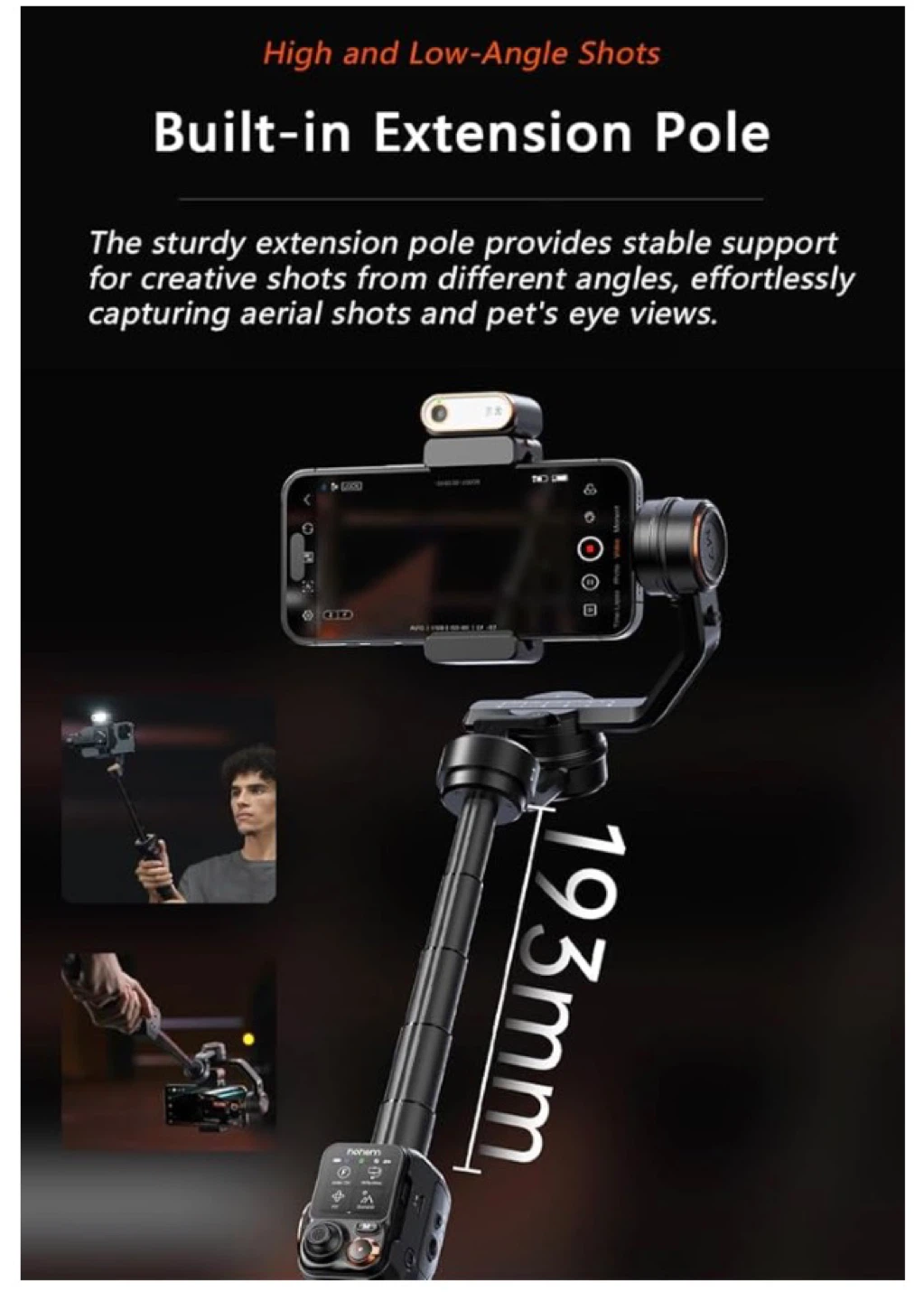 Hohem iSteady M7 Smartphone Gimbal Stabilizer - photo 4