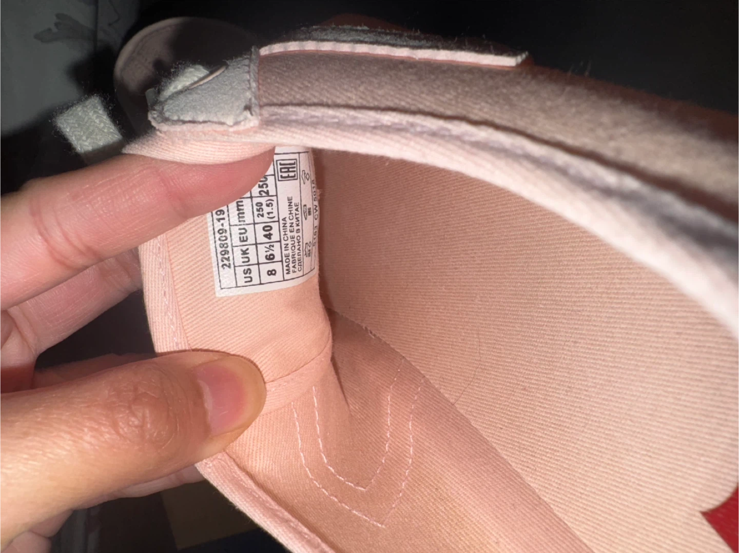 Levi's Pink Canvas Sneakers - photo 4