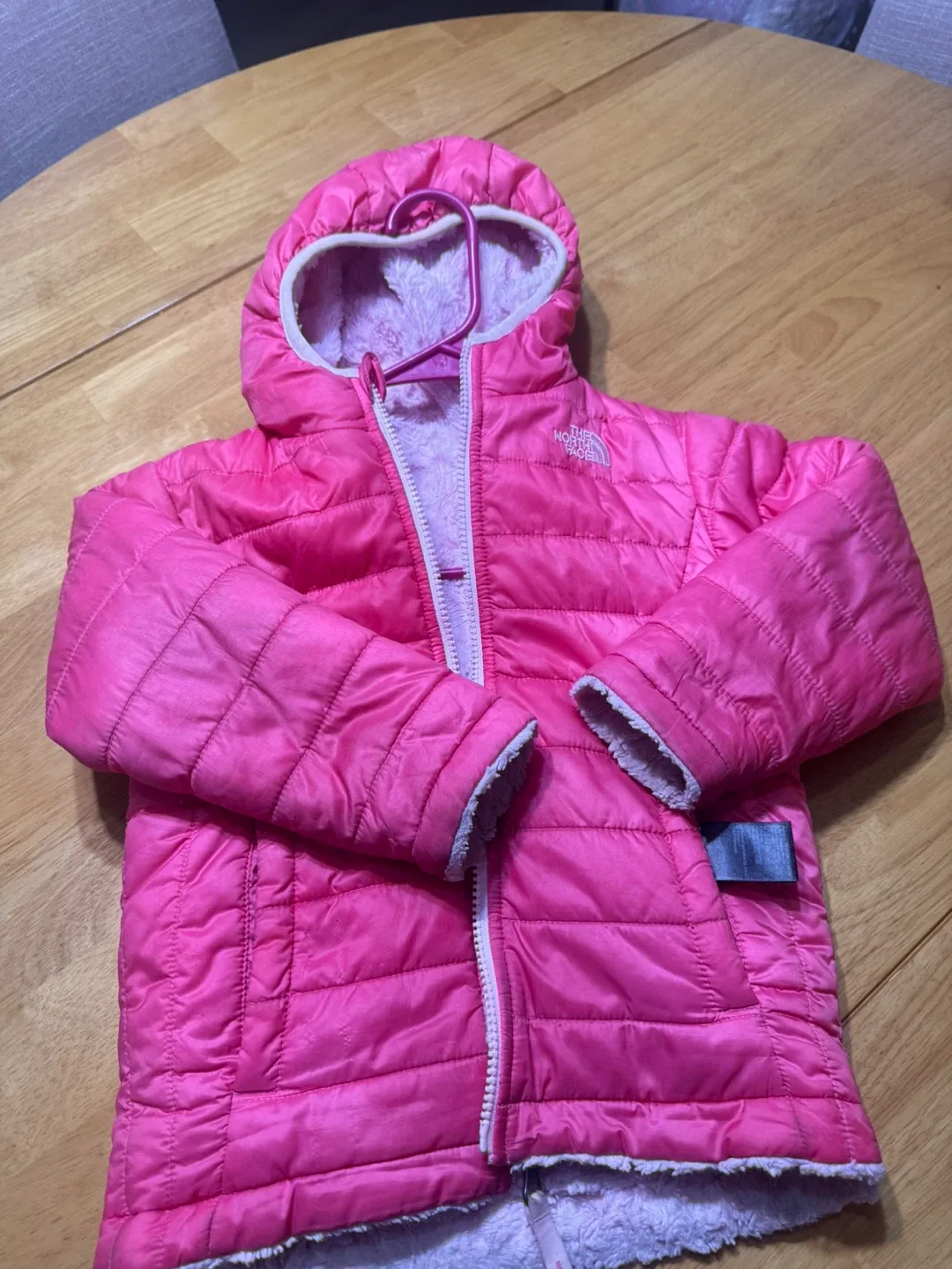The North Face Toddler/Bambini Pink Puffer Jacket - Size 4T/4/4X