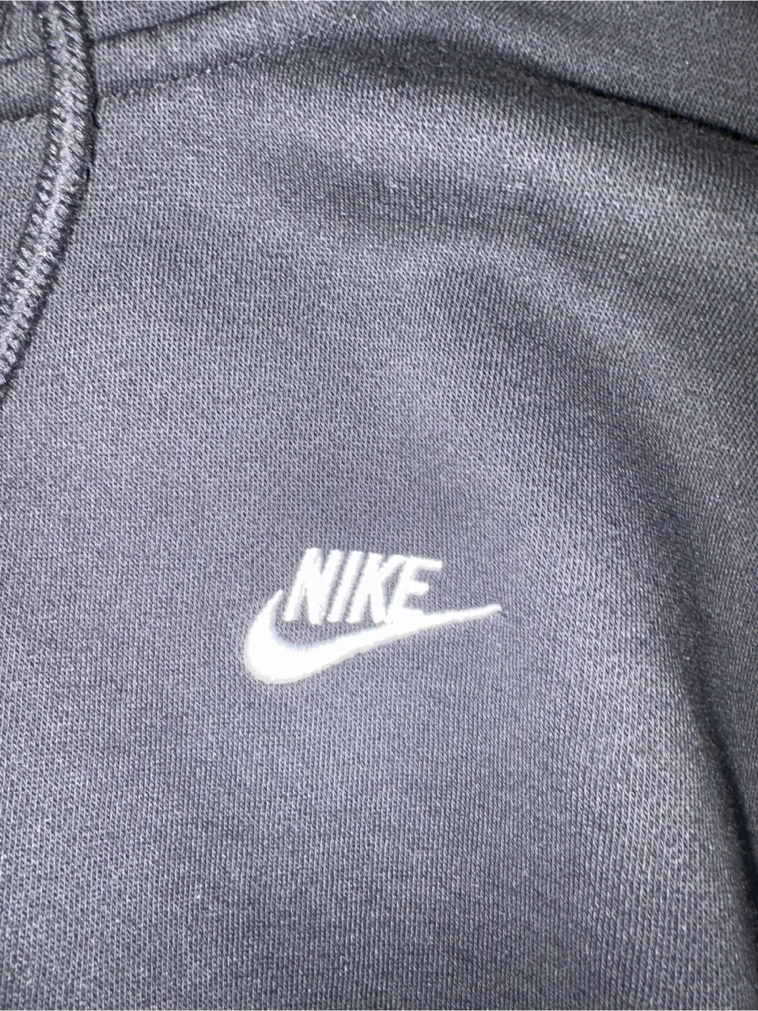 Nike Black Full Zip Hoodie - Size Small image indicator(2)