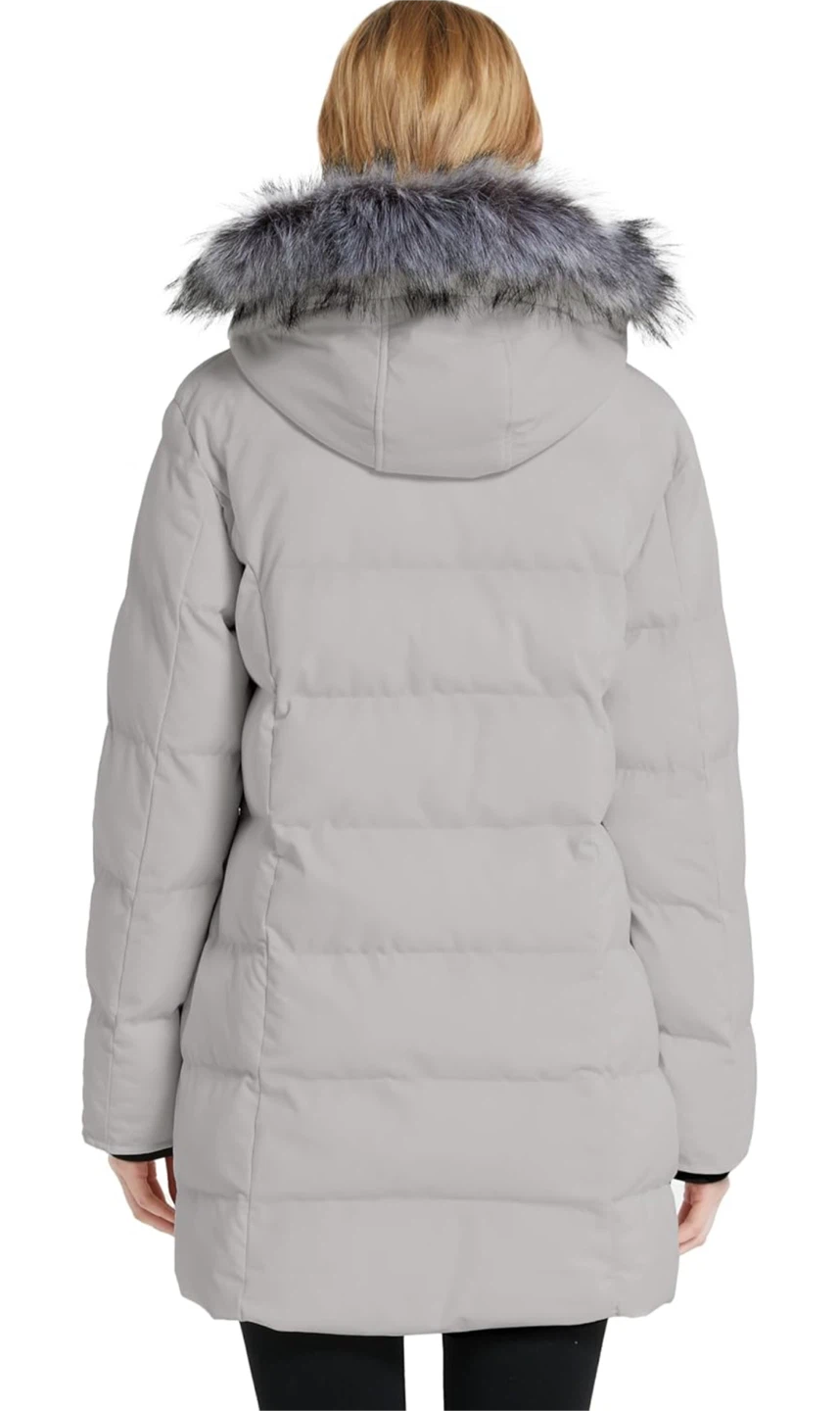 NEW! Wantdo Women's Winter Puffer Coat - Grey - photo 5
