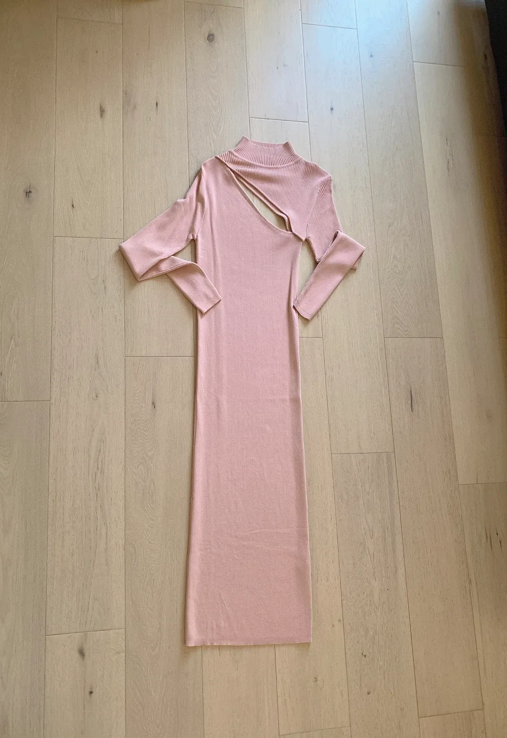 Zara Cutout Knit Dress - Size S thumbnail