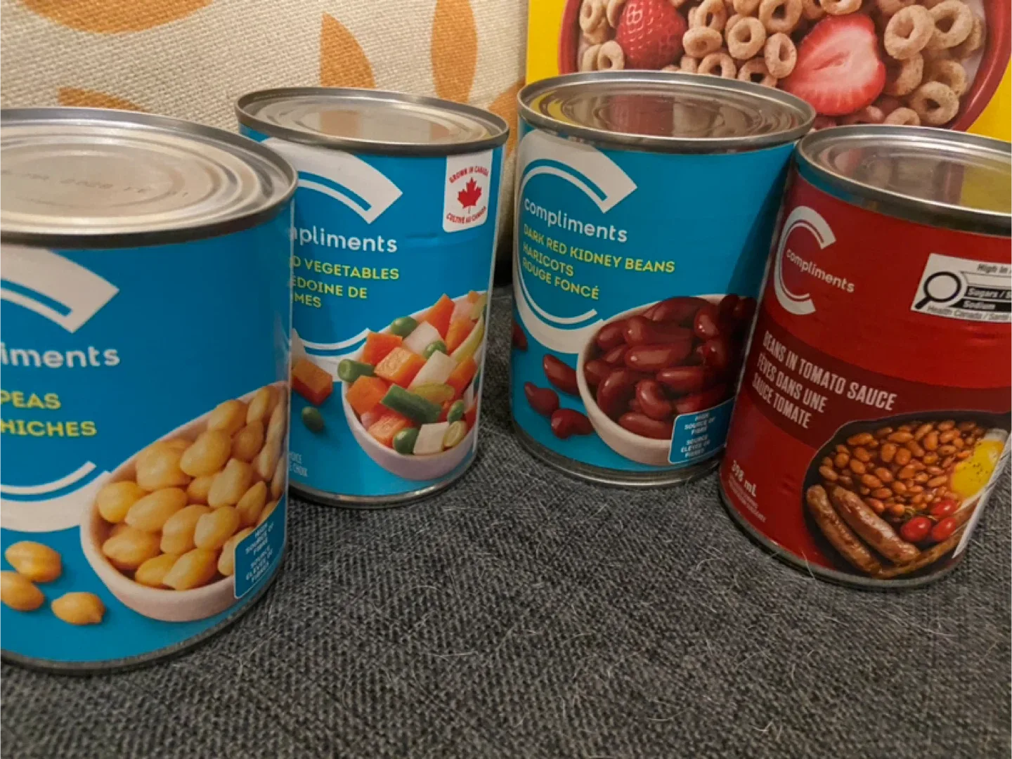 Free Turkey canned goods and cereal image indicator(3)