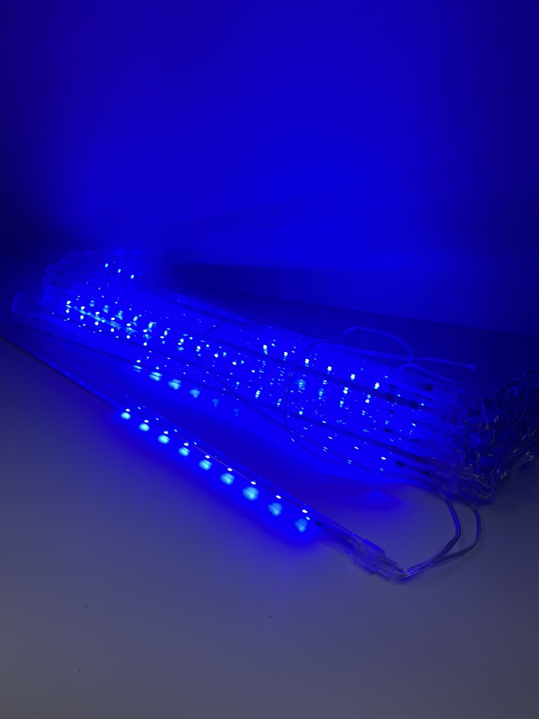 Blue LED Meteor Shower Lights - photo 5