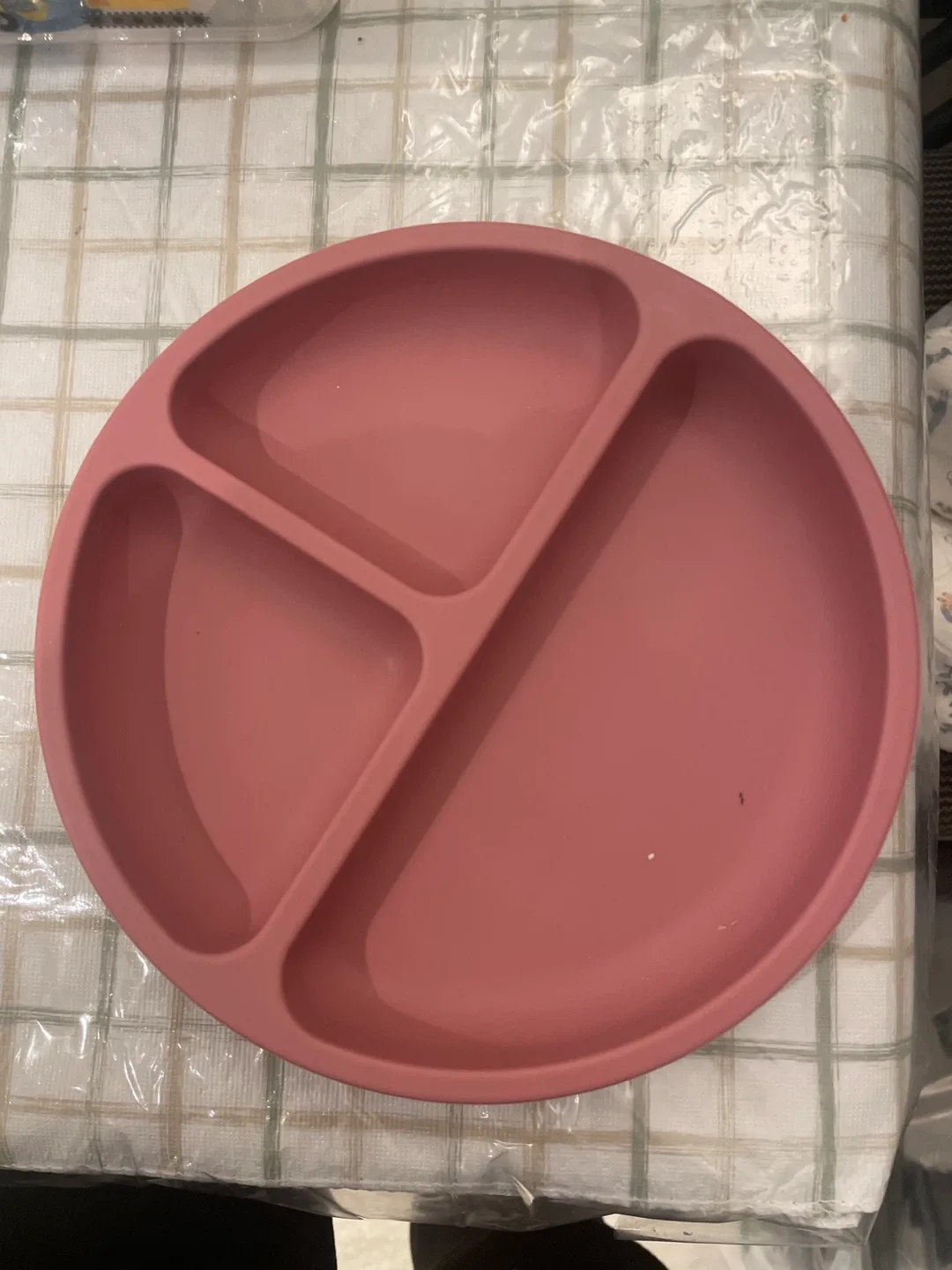 Pink Silicone Suction Plate for Baby/Toddler thumbnail