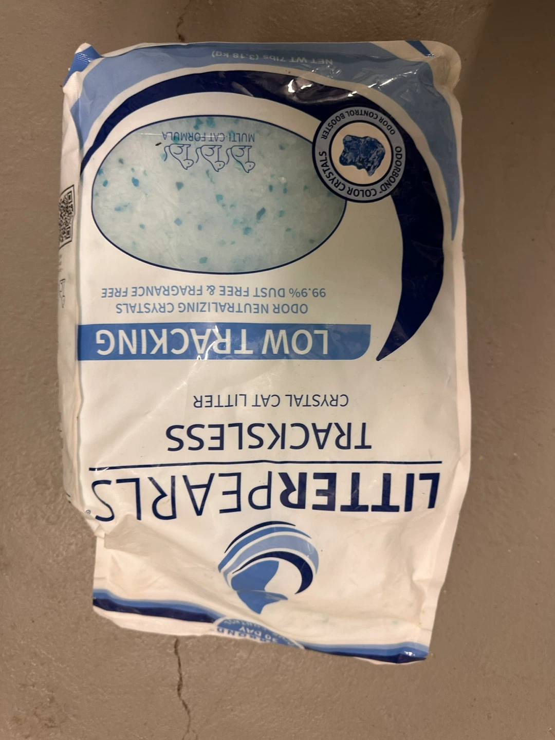 Litter Pearls Trackless Crystal Cat Litter - 4.76 kg - photo 2