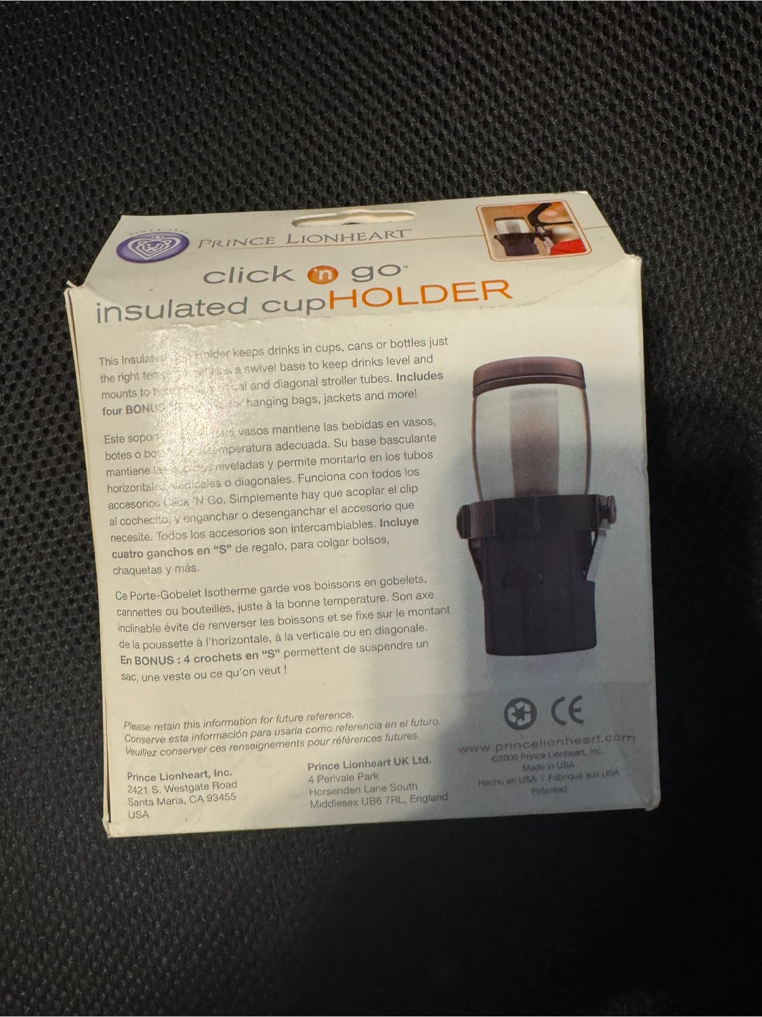 Prince Lionheart Click 'n Go Insulated Cup Holder - photo 3
