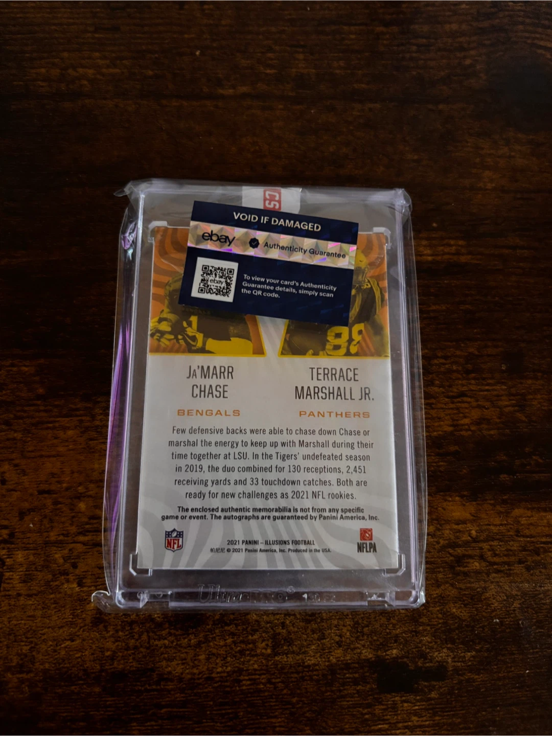 Ja'Marr Chase & Terrace Marshall Jr. RPA /3 - photo 2