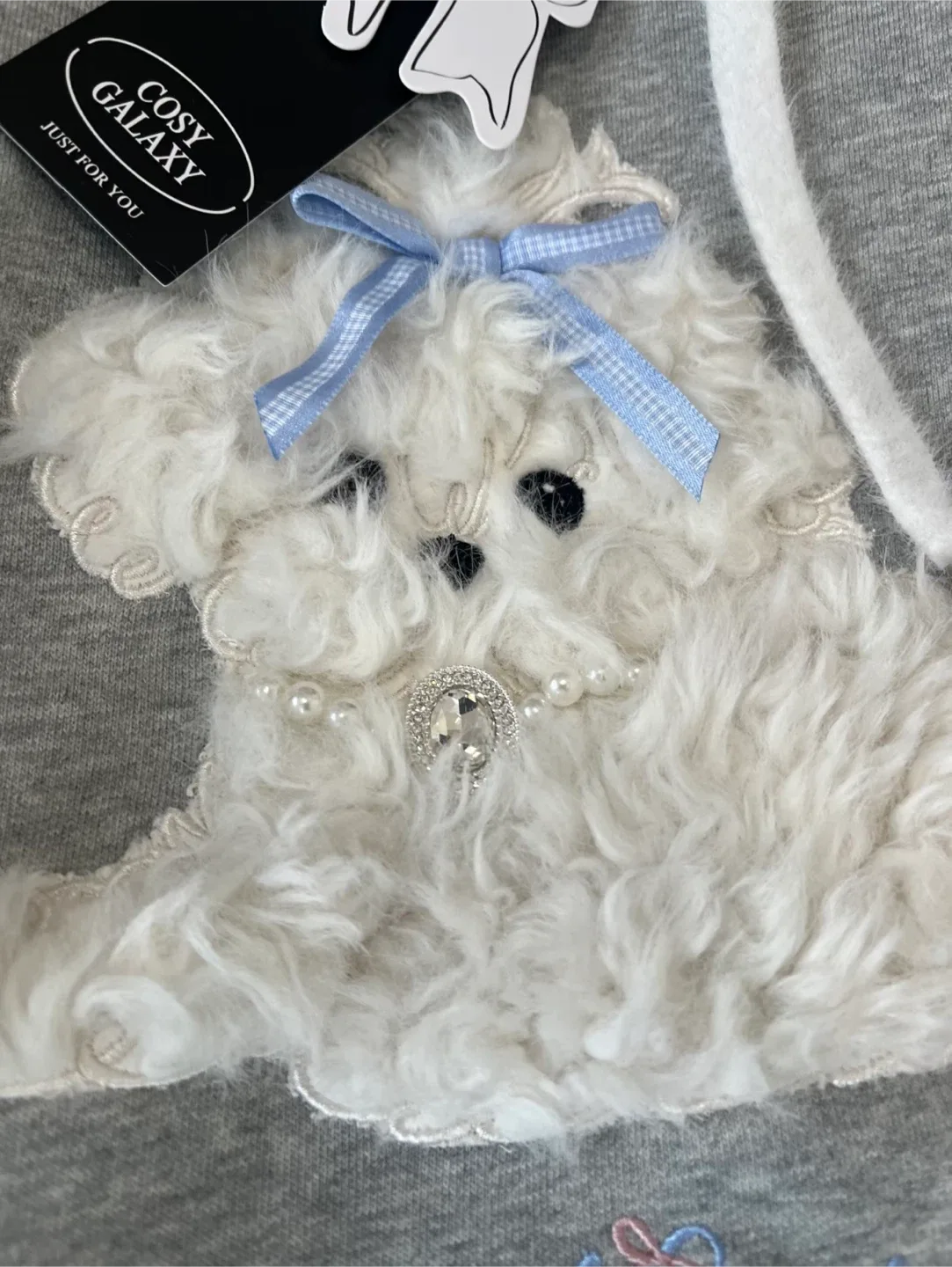 Cozy Galaxy Grey Hoodie image indicator(4)