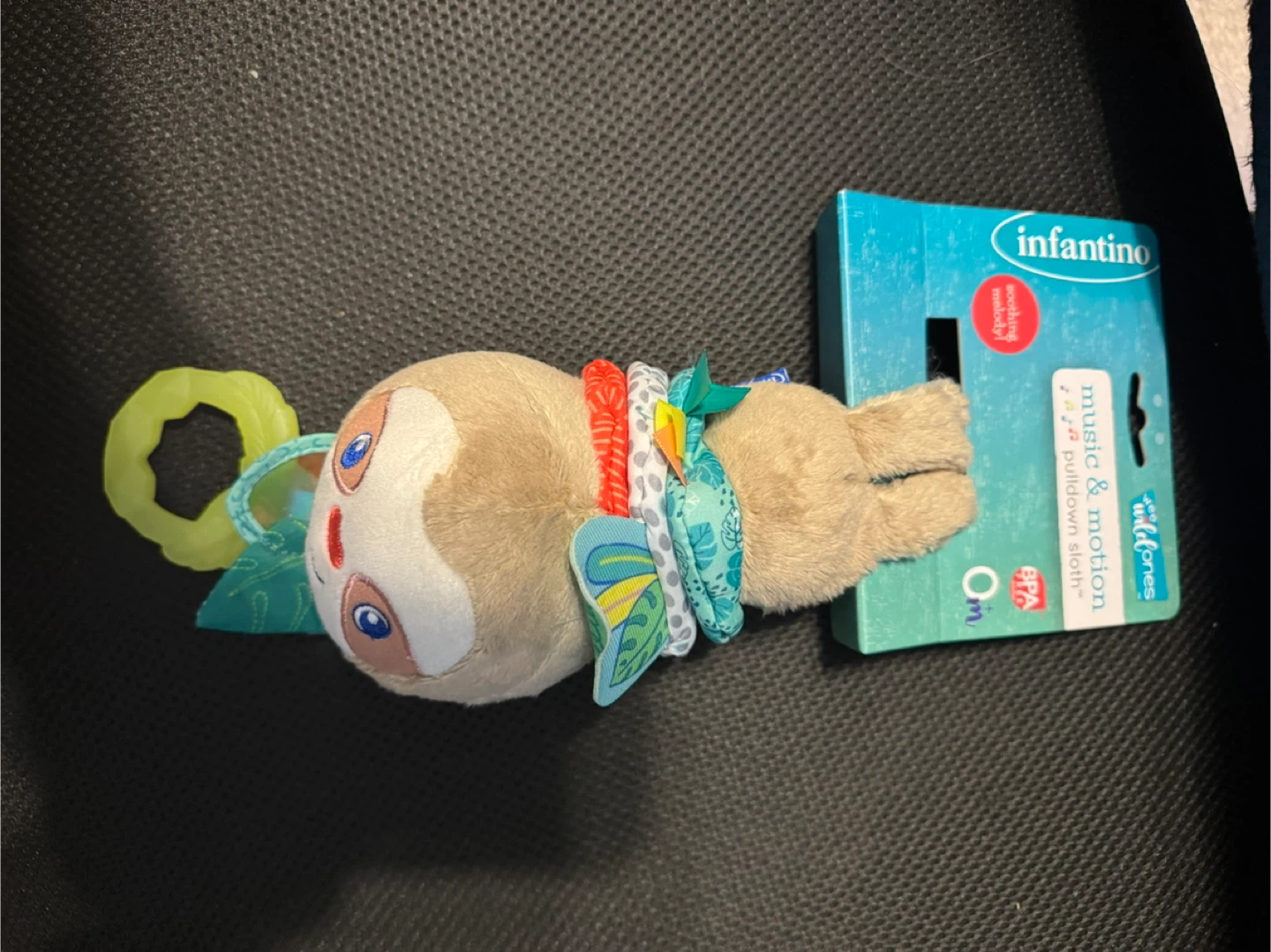 Infantino Music & Motion Pulldown Sloth Toy