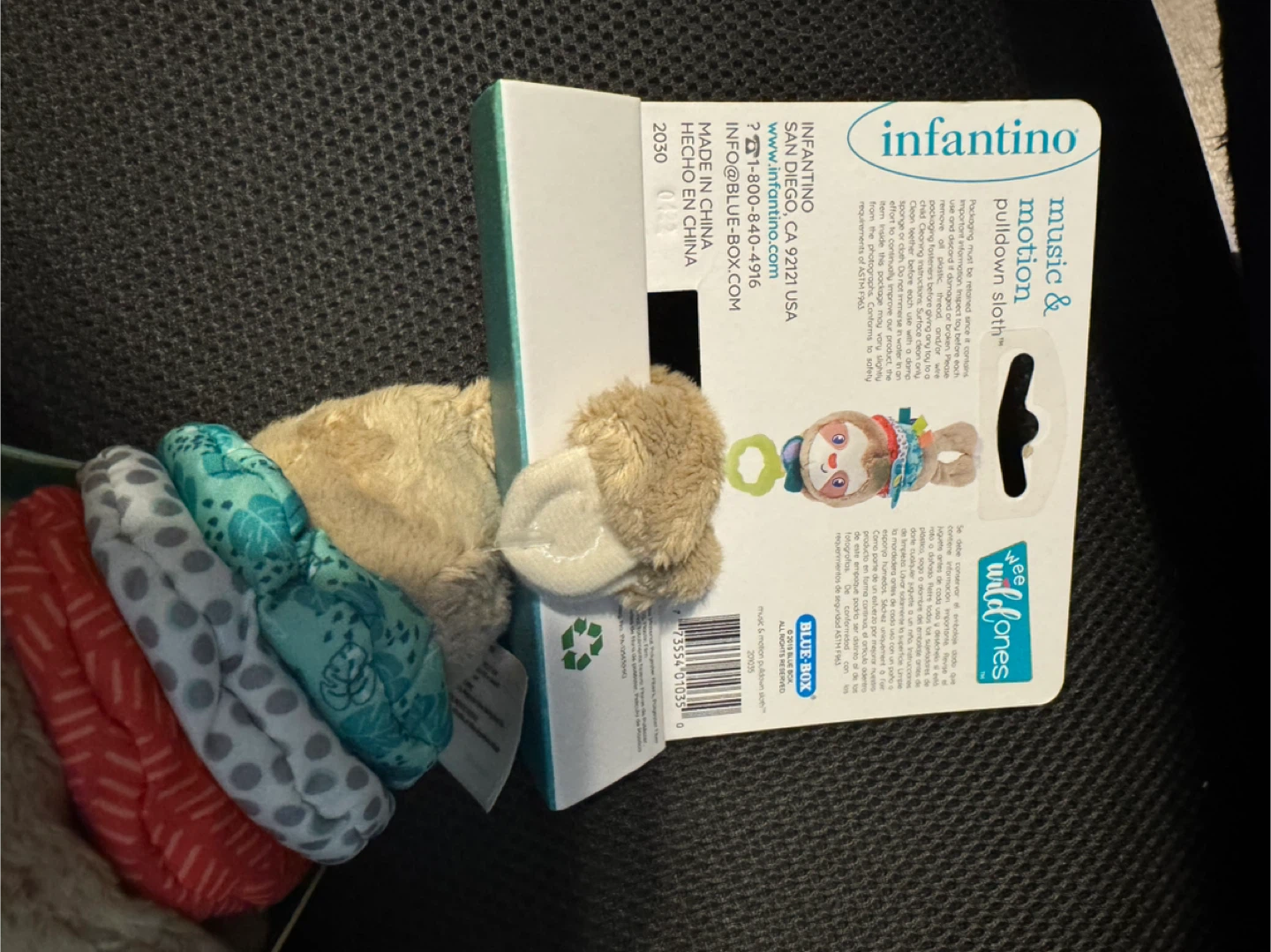 Infantino Music & Motion Pulldown Sloth Toy - photo 4