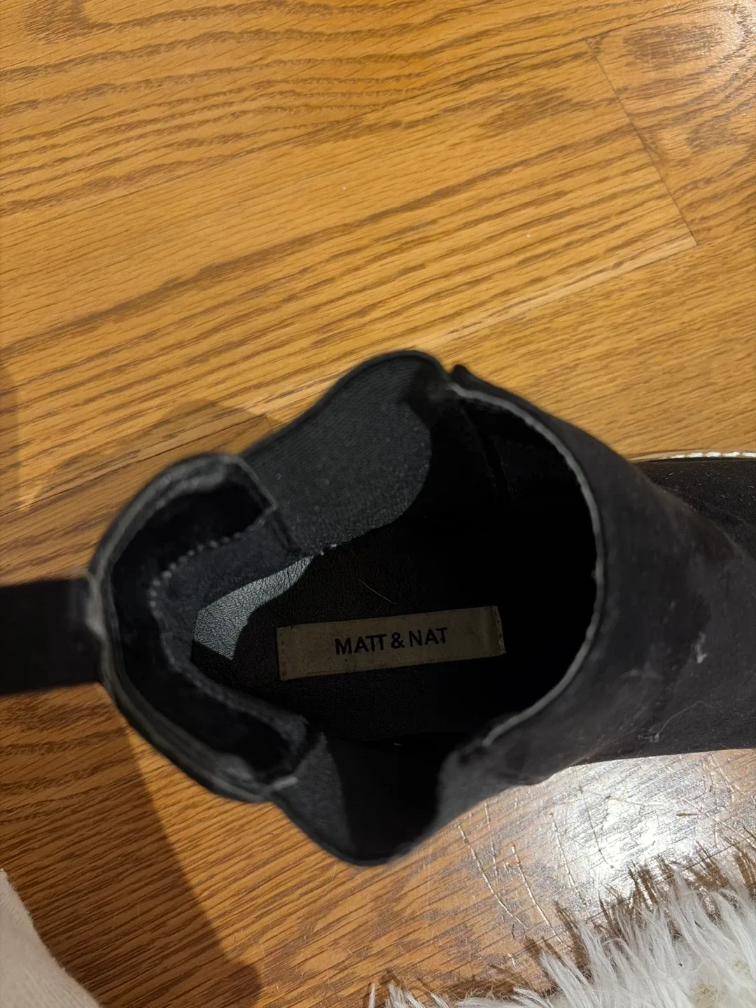 Matt & Nat Black Chelsea Boots image indicator(3)