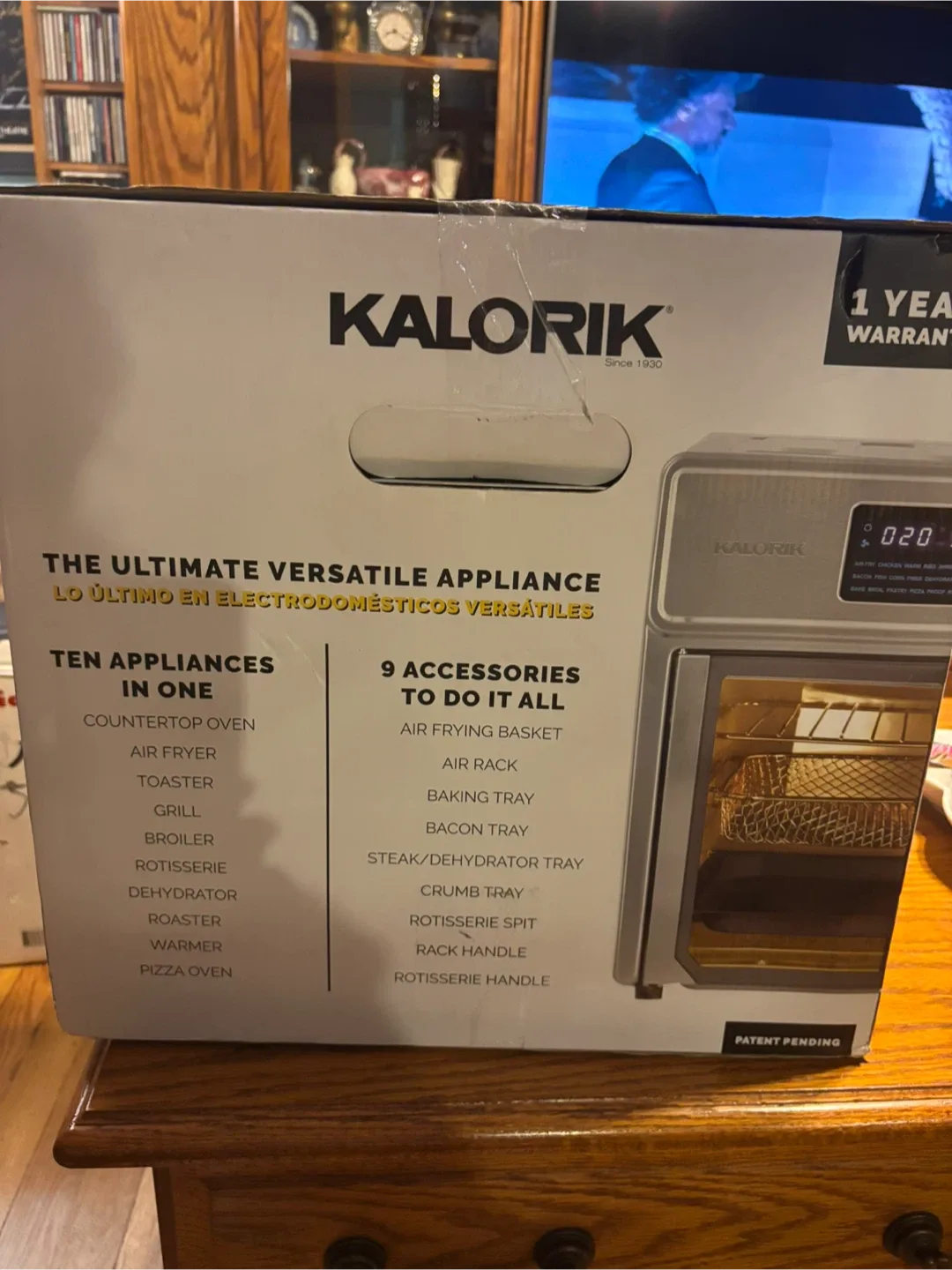 Kalorik MAX Air Fryer Oven XL 26Qt image indicator(2)