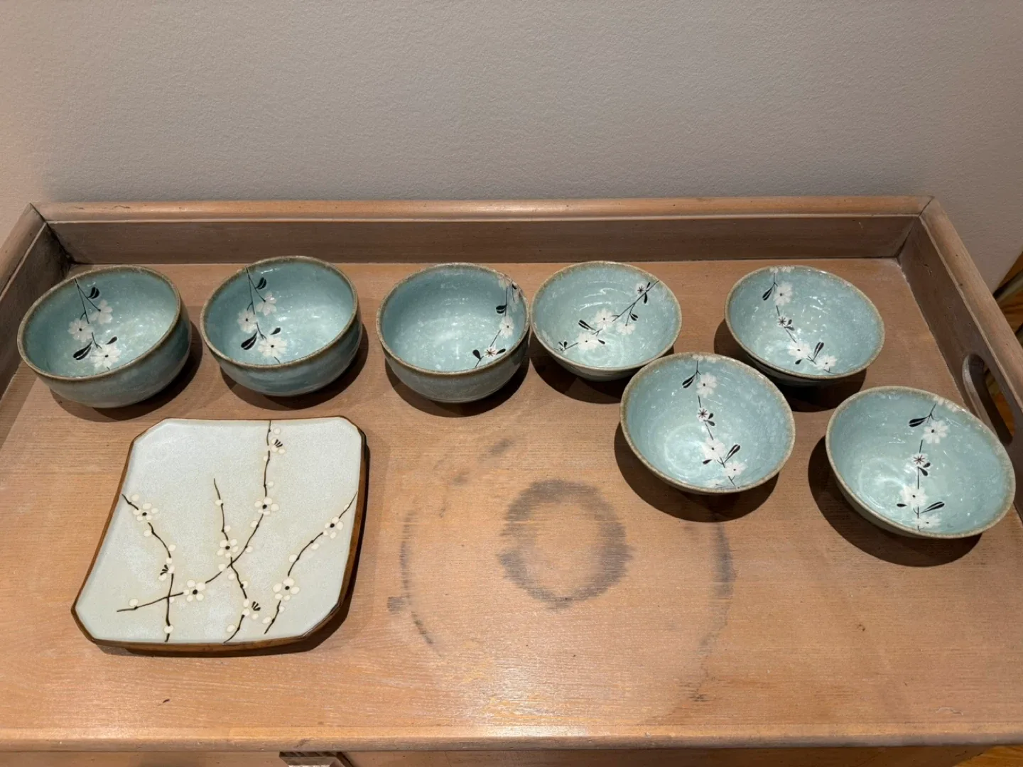 Sakura Japan Stoneware Bowl Set - 7 Pieces image indicator(3)