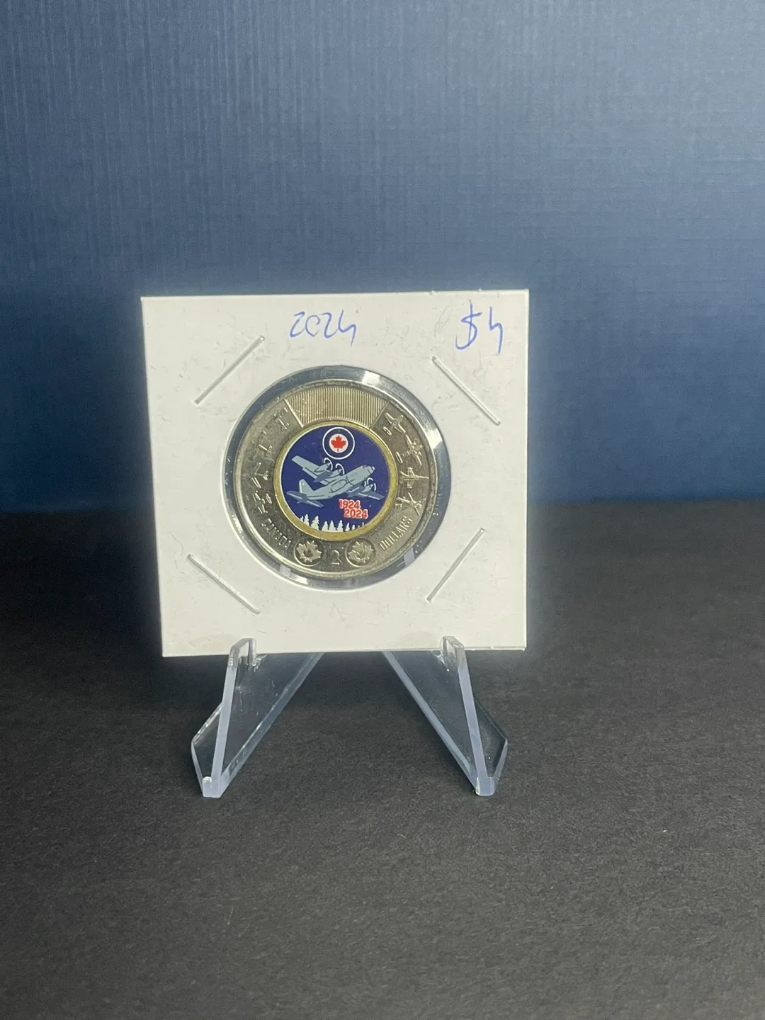 2024 RCAF coloured toonie coin thumbnail
