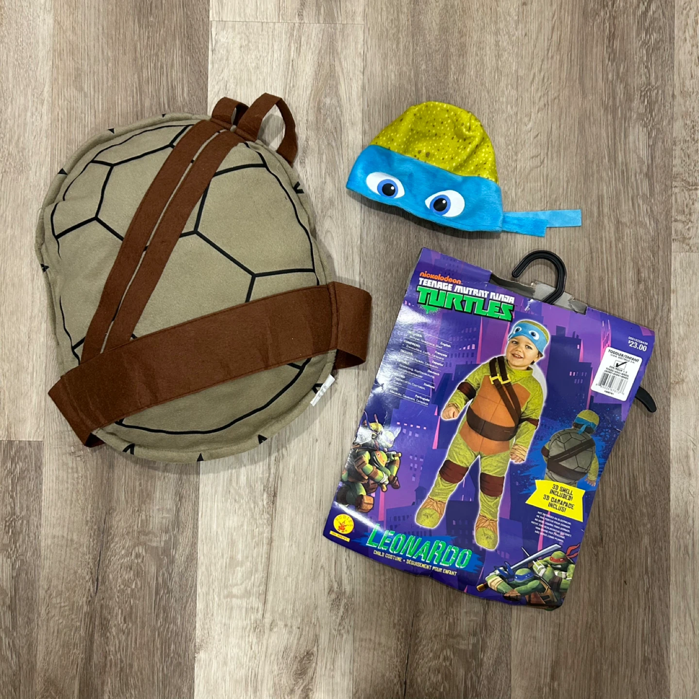 Ninja Turtles costume (Toddler 3-4 yrs) *Read caption*