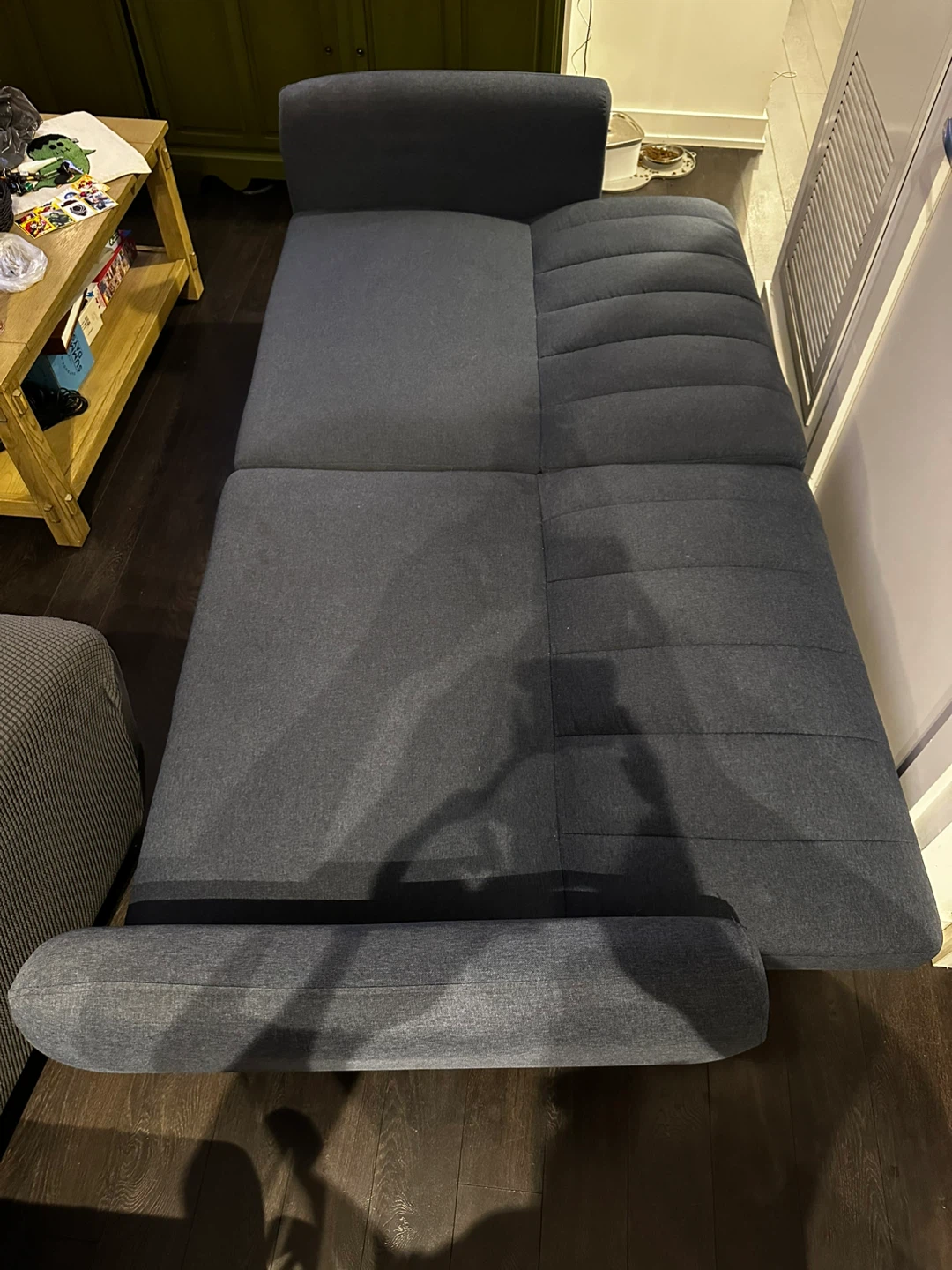 Convertible Sofa Bed - Dark Blue - photo 2