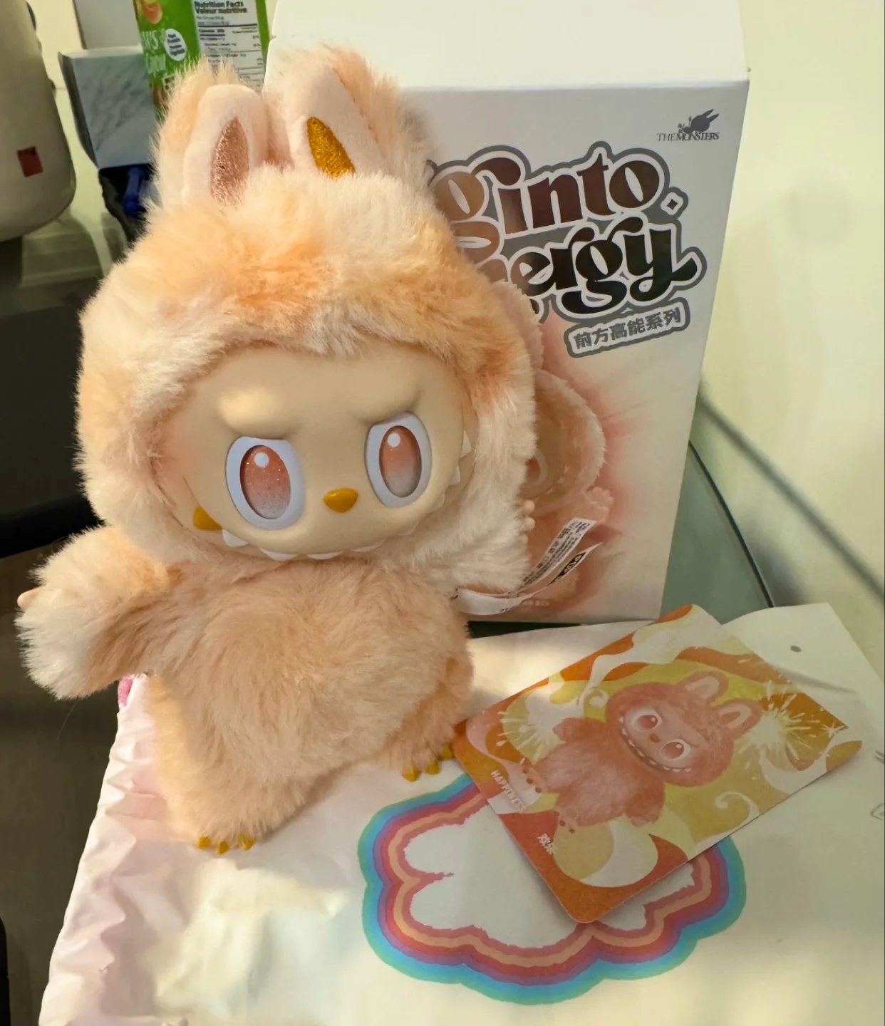 BRAND NEW Labubu Big into Energy - Happiness thumbnail