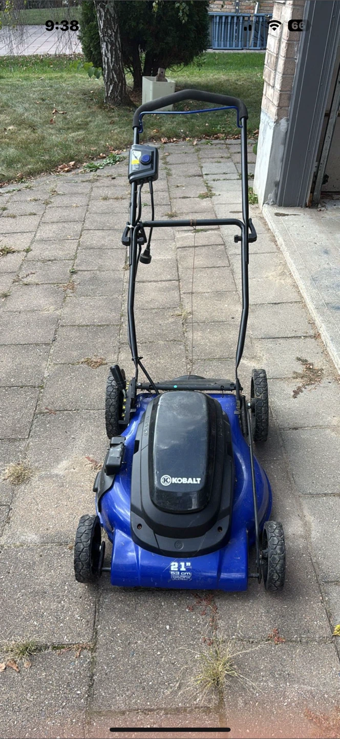 Kobalt 21-inch electrical Lawn Mower