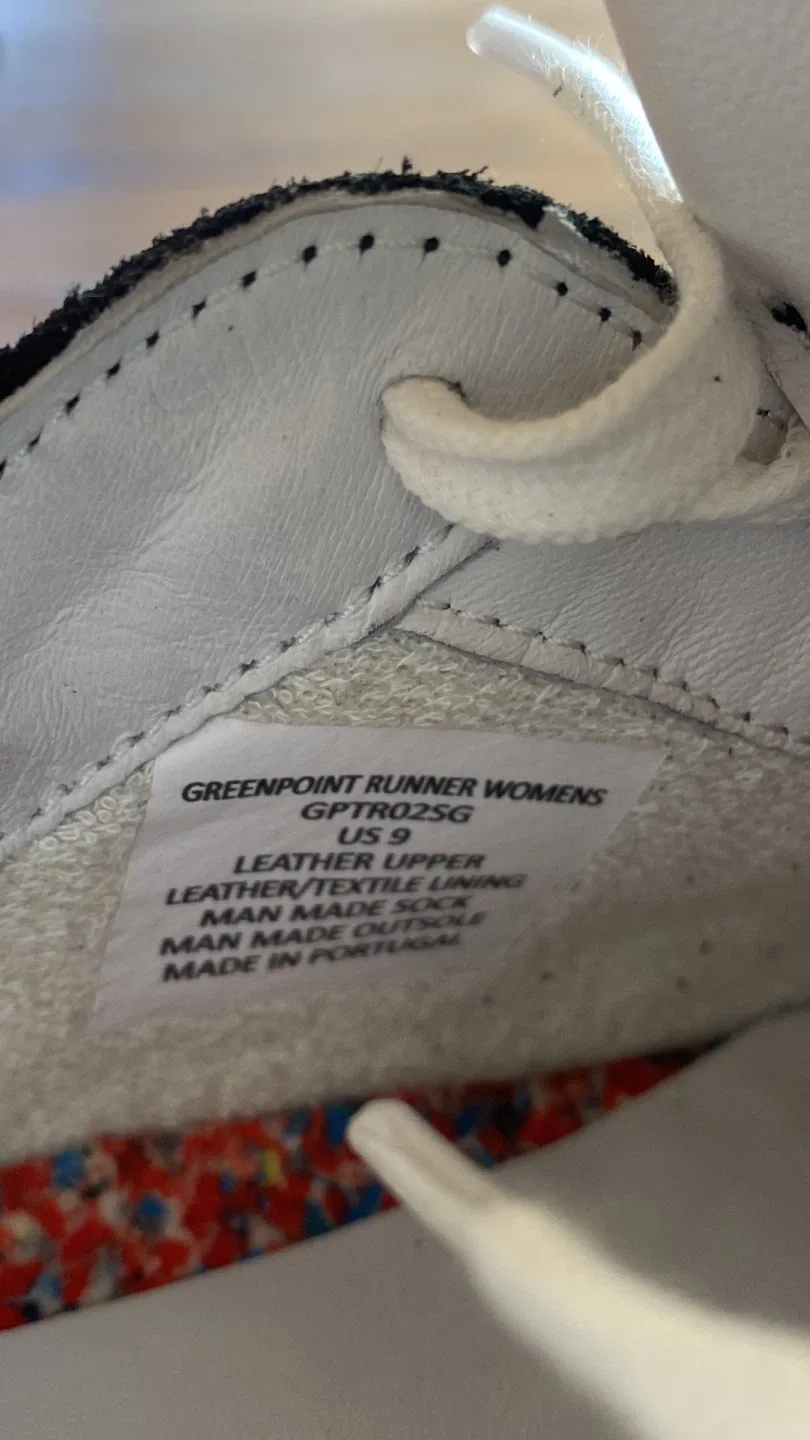 Greats Brooklyn Black/White Women Sneakers Sz 9 image indicator(6)