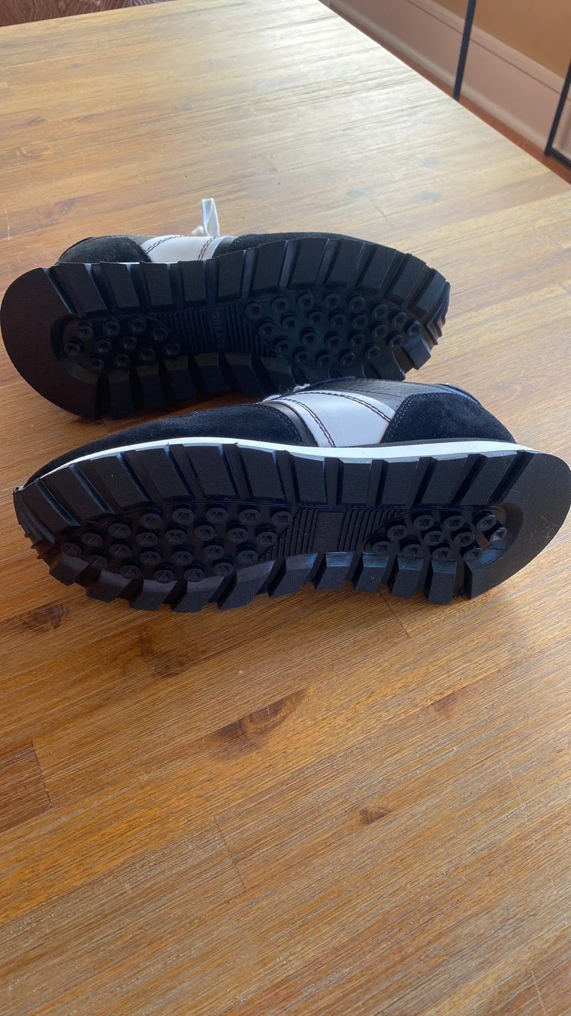 Greats Brooklyn Black/White Women Sneakers Sz 9 image indicator(4)