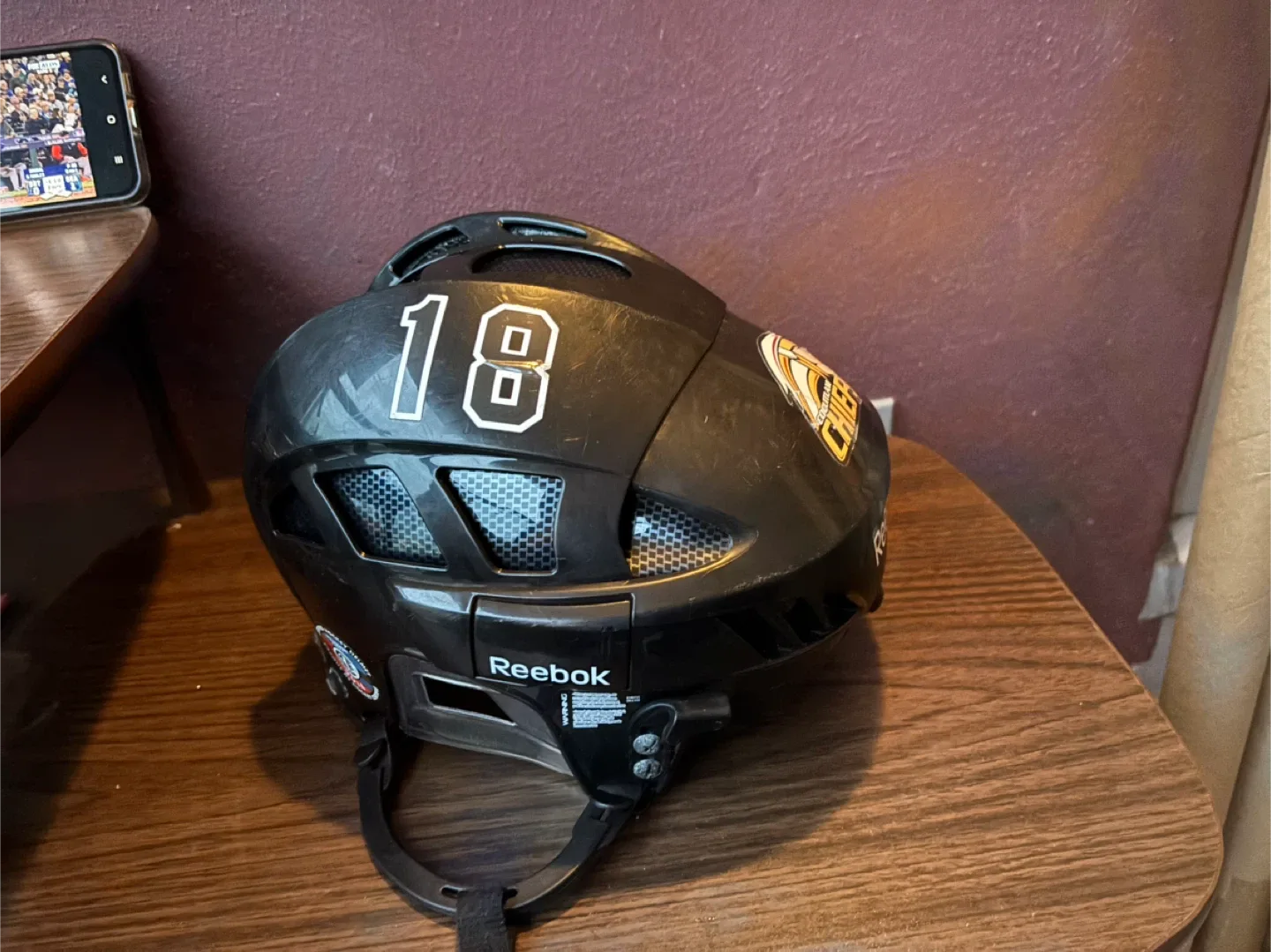 Reebok 7KM Hockey Helmet - Black image indicator(3)