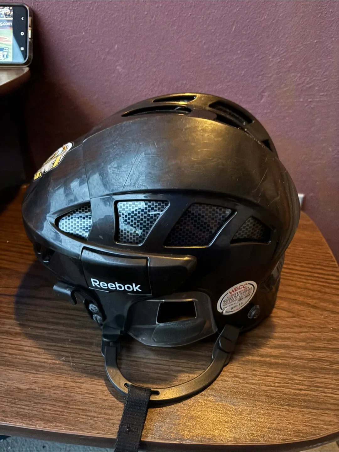 Reebok 7KM Hockey Helmet - Black image indicator(2)