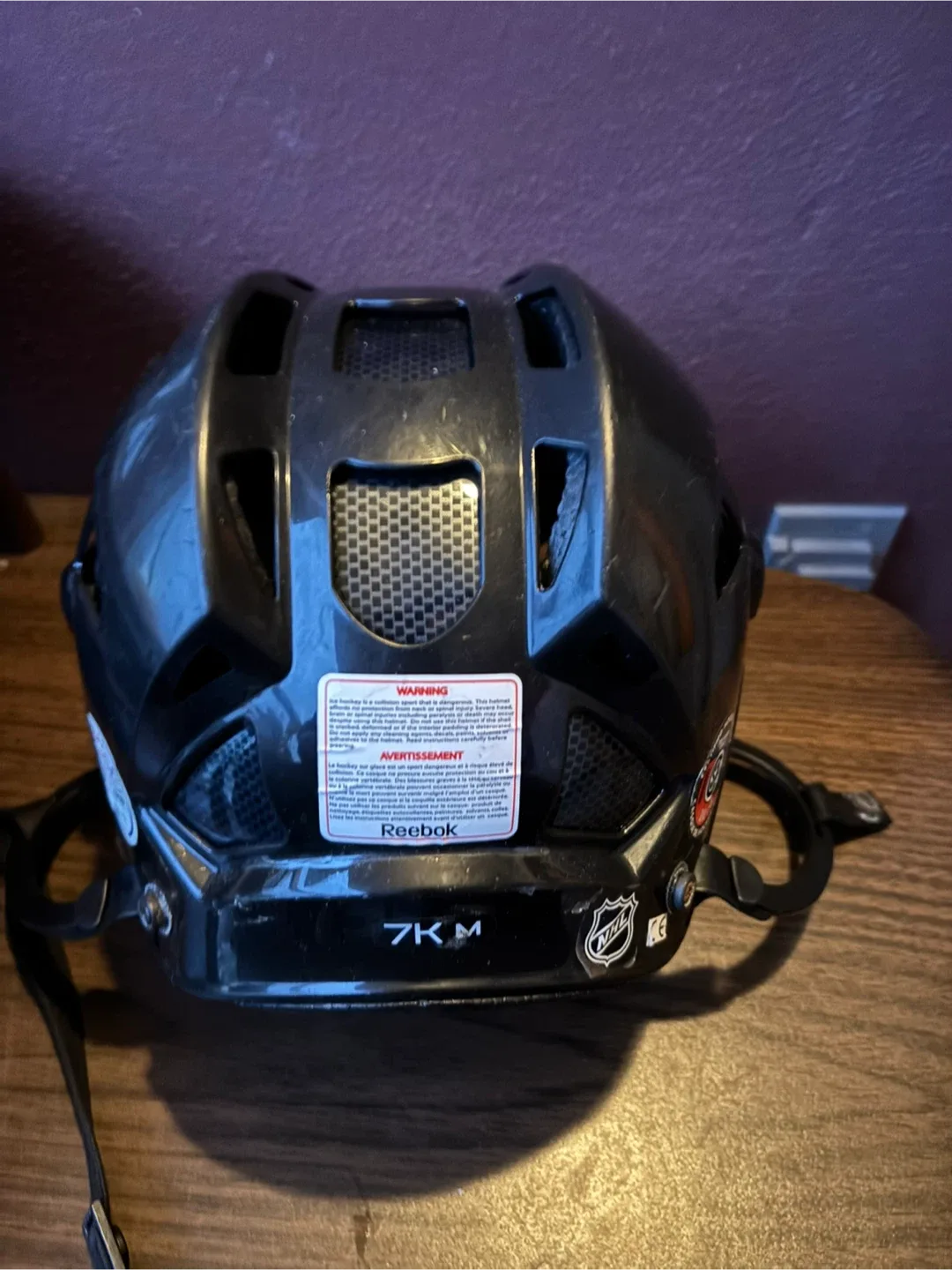 Reebok 7KM Hockey Helmet - Black image indicator(4)