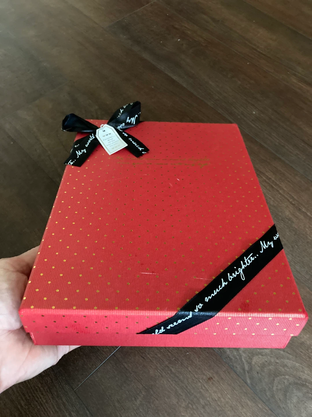 Red & Gold Decorative Gift Box - photo 4