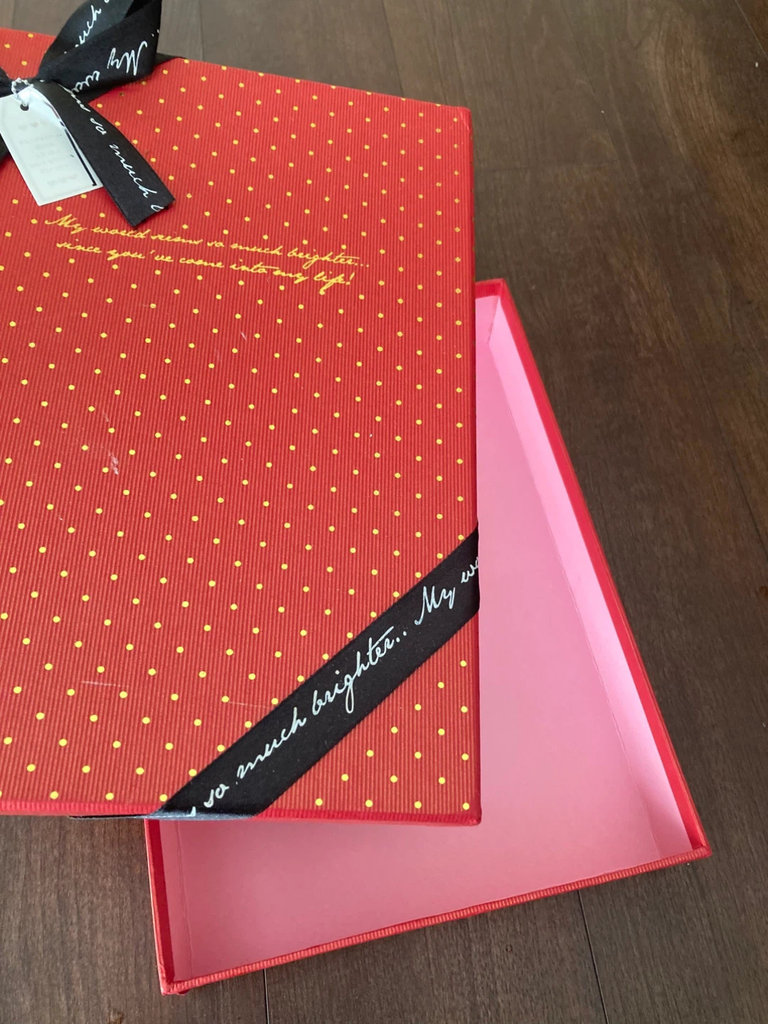 Red & Gold Decorative Gift Box